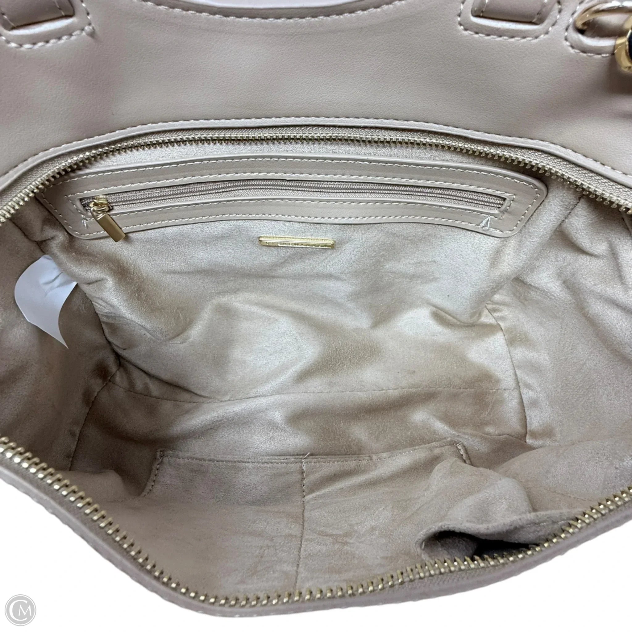 BCharmy Satchel In sandstorm By Steve Madden, Size: Medium
