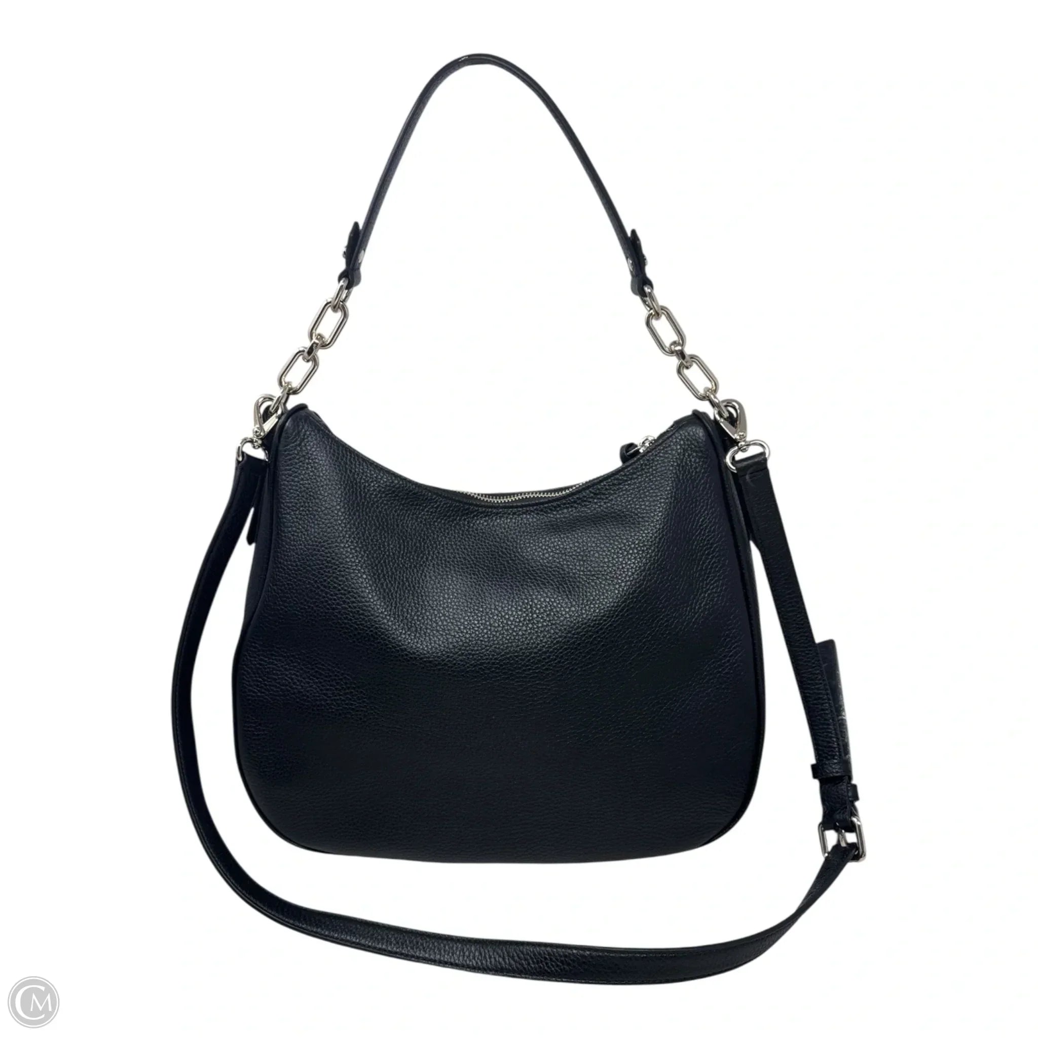 Mulberry Street Vivian Leather Hobo Bag Designer By Kate Spade, Size: Medium