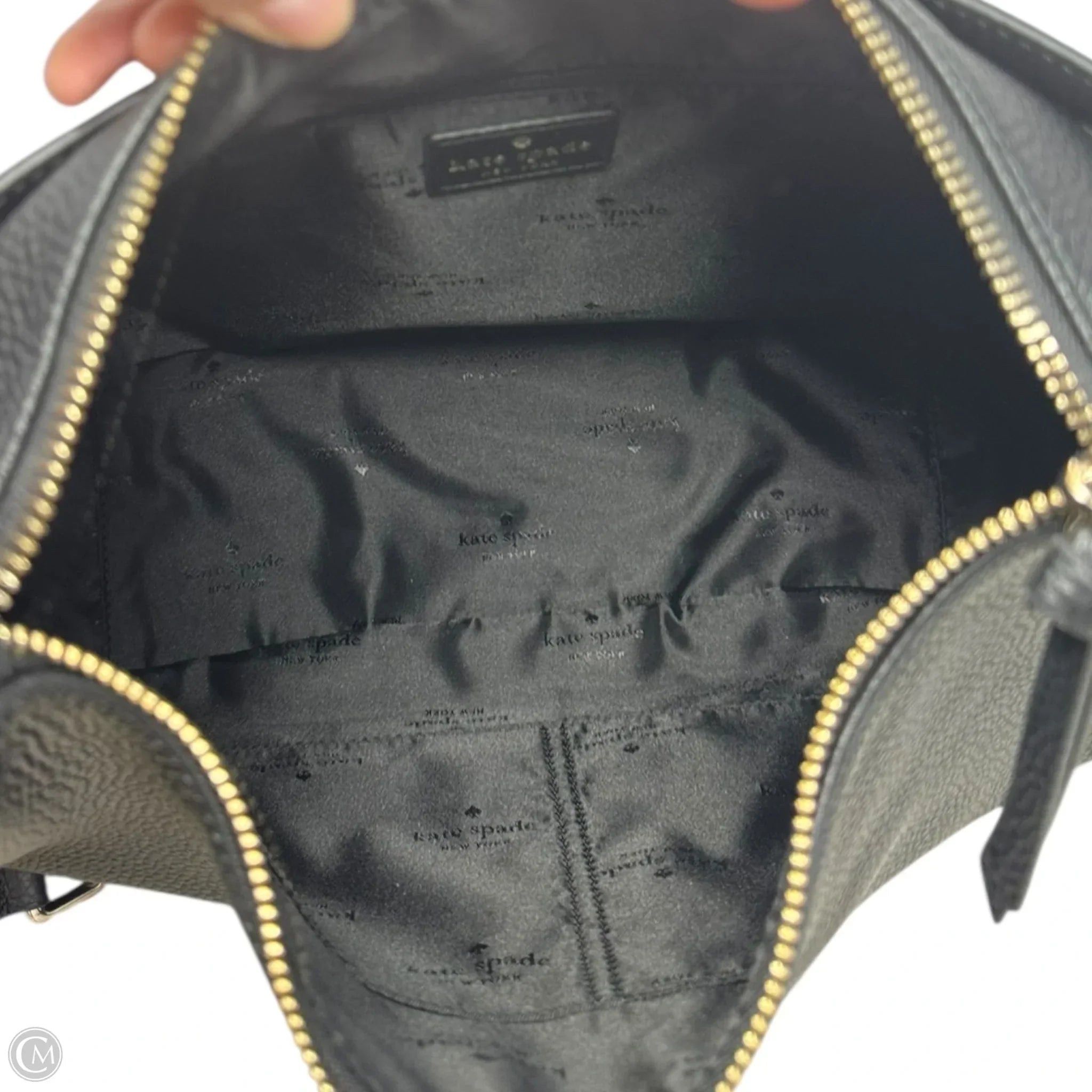 Mulberry Street Vivian Leather Hobo Bag Designer By Kate Spade, Size: Medium