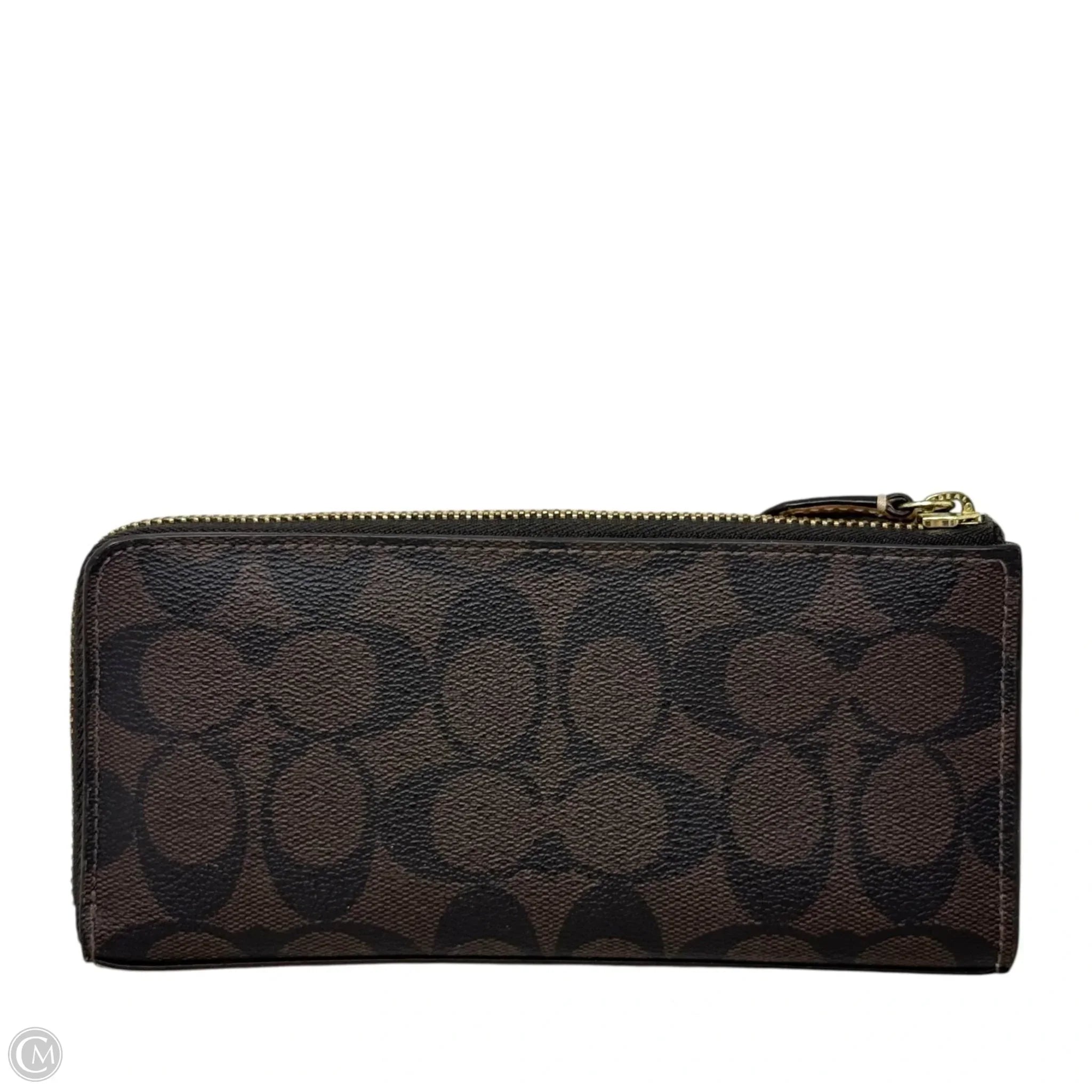 Peyton signature slim zip-around Wallet Designer By Coach, Size: Medium