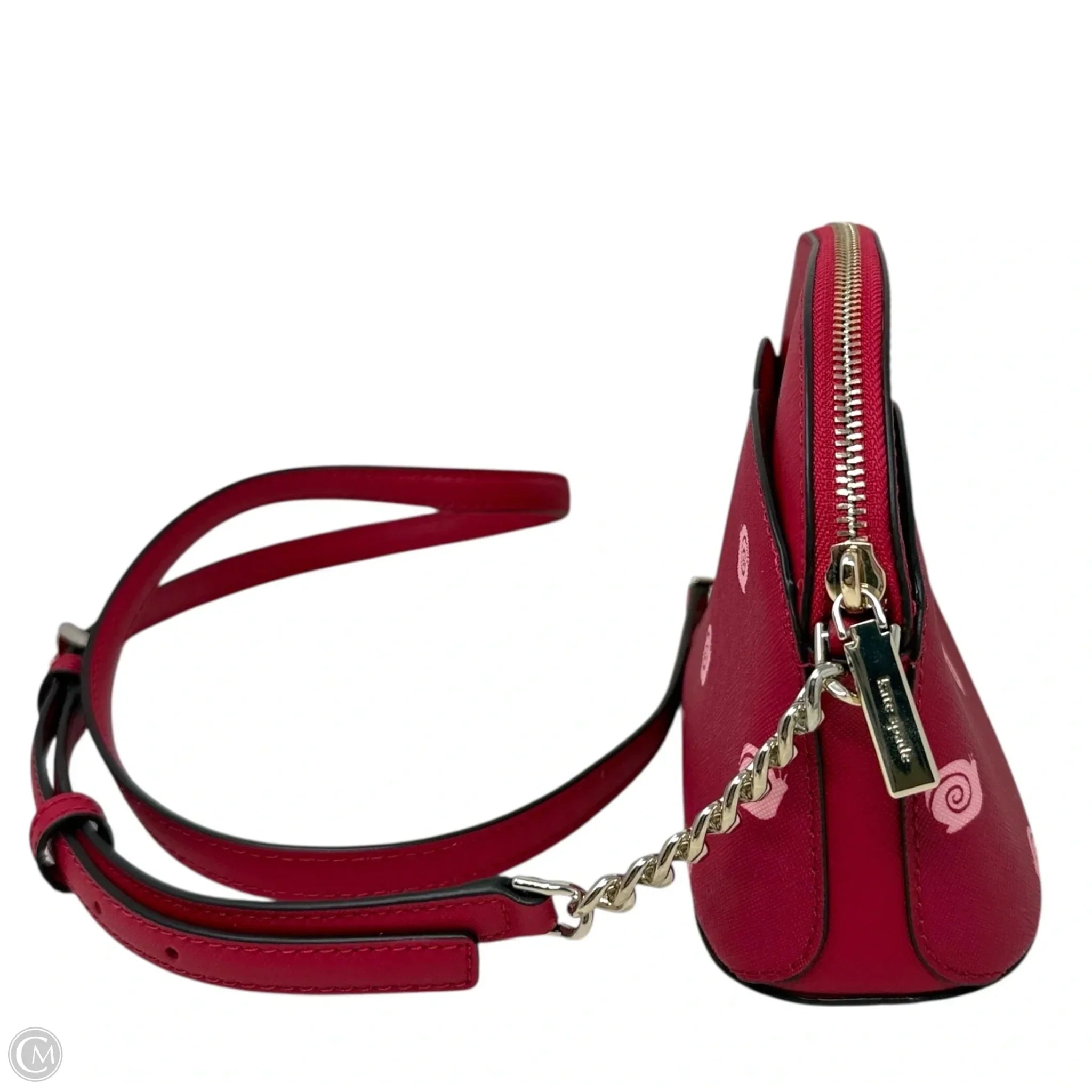 Payton Small Dome Snail Crossbody Designer By Kate Spade, Size: Small
