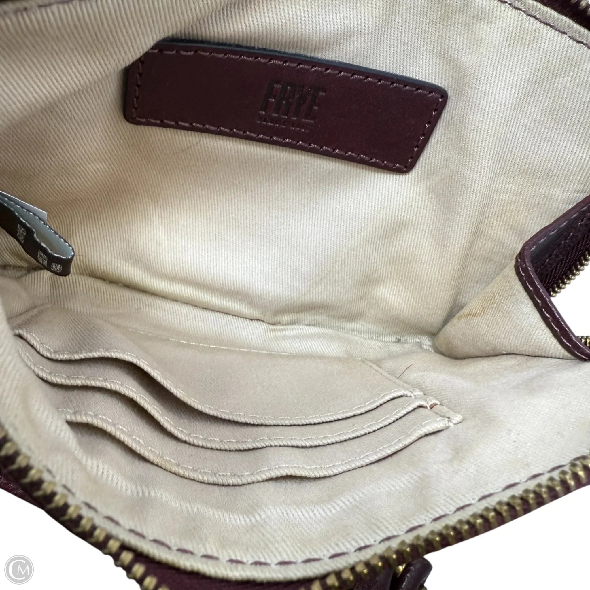 Paige Leather Wristlet Designer By Frye, Size: Large