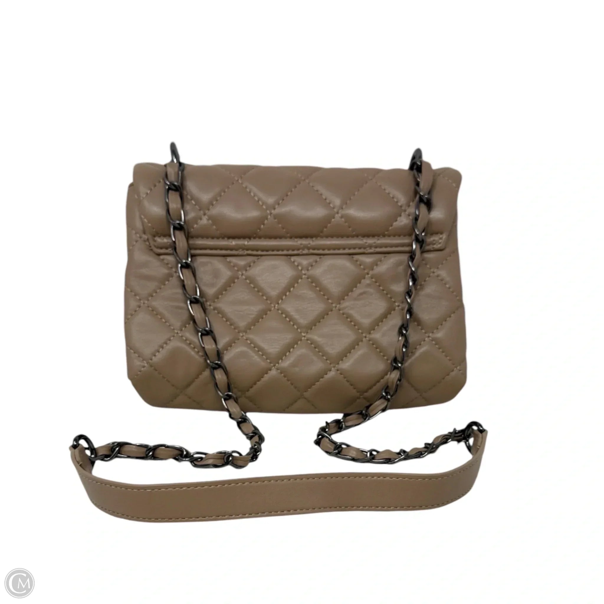 Quilted Crossbody Bag By Badgley Mischka, Size: Small
