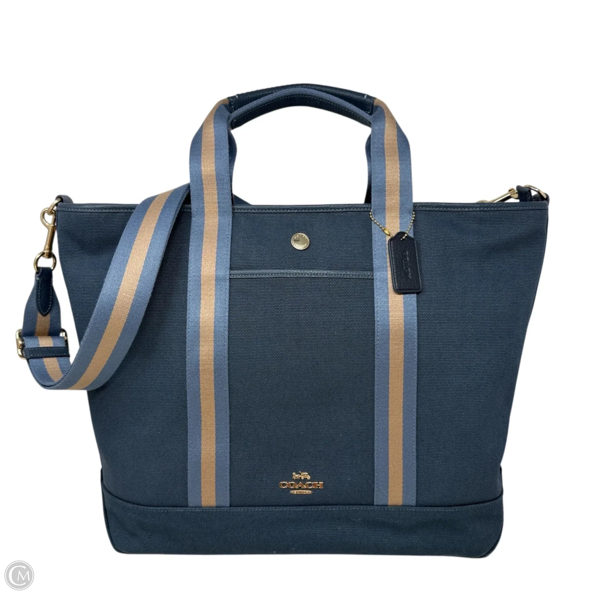 Ellis Weekender Tote Designer By Coach, Size: Large