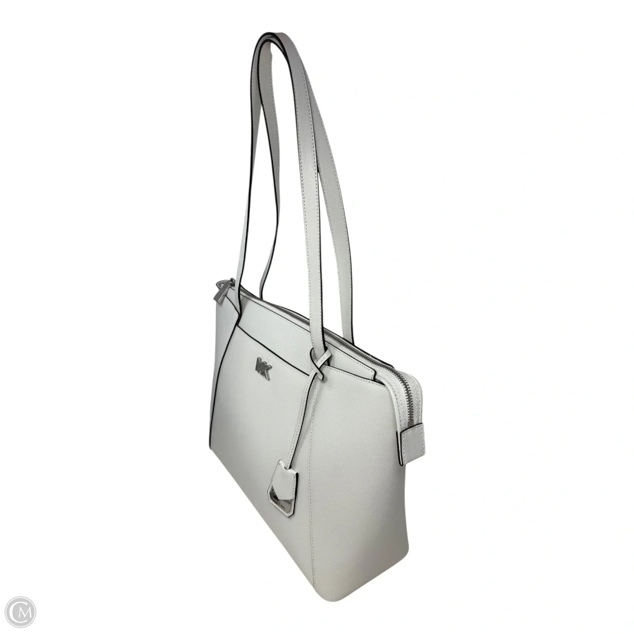 Maddie Tote Handbag Leather By Michael By Michael Kors, Size: Large