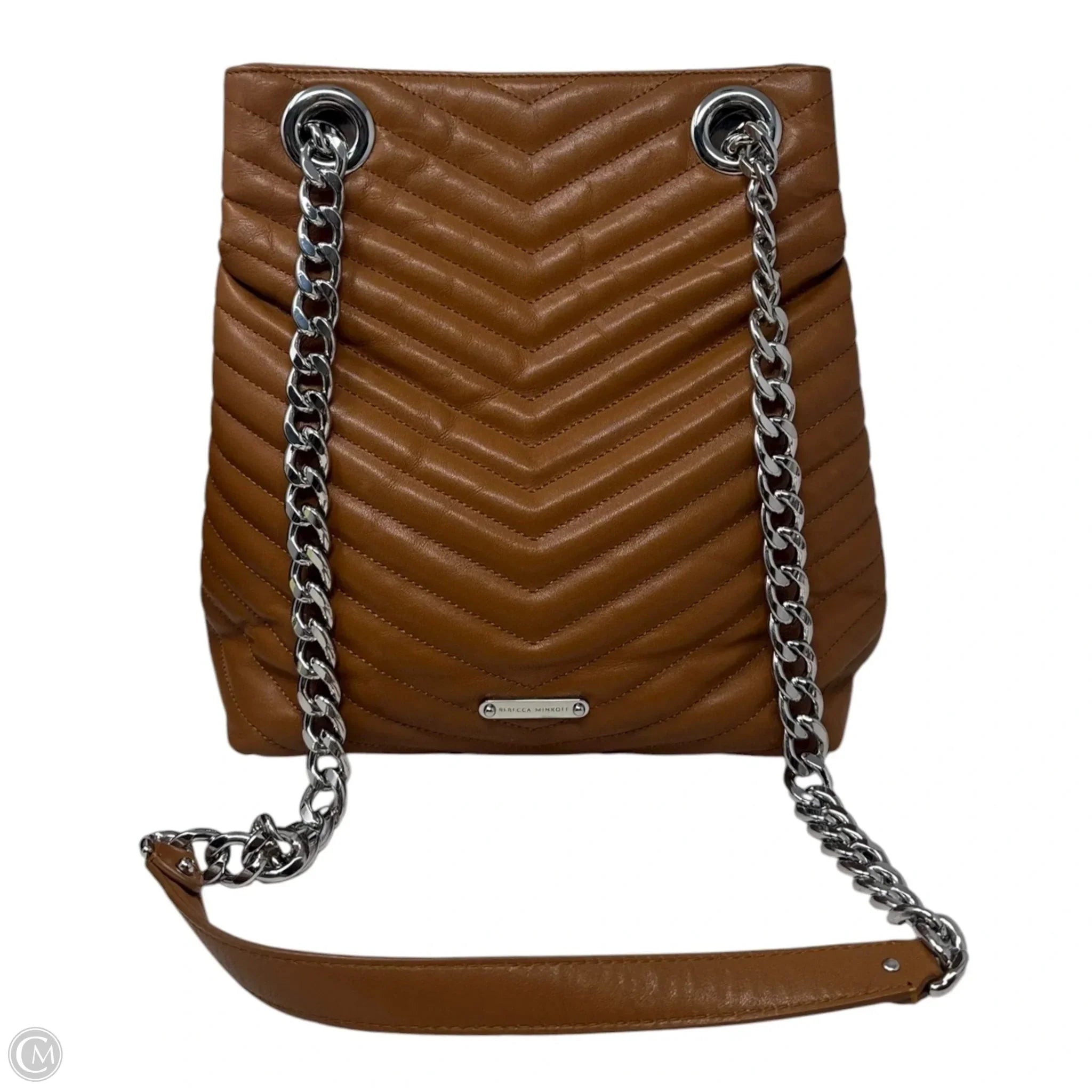 Edie Quilted Leather Bucket Bag Designer By Rebecca Minkoff, Size: Medium