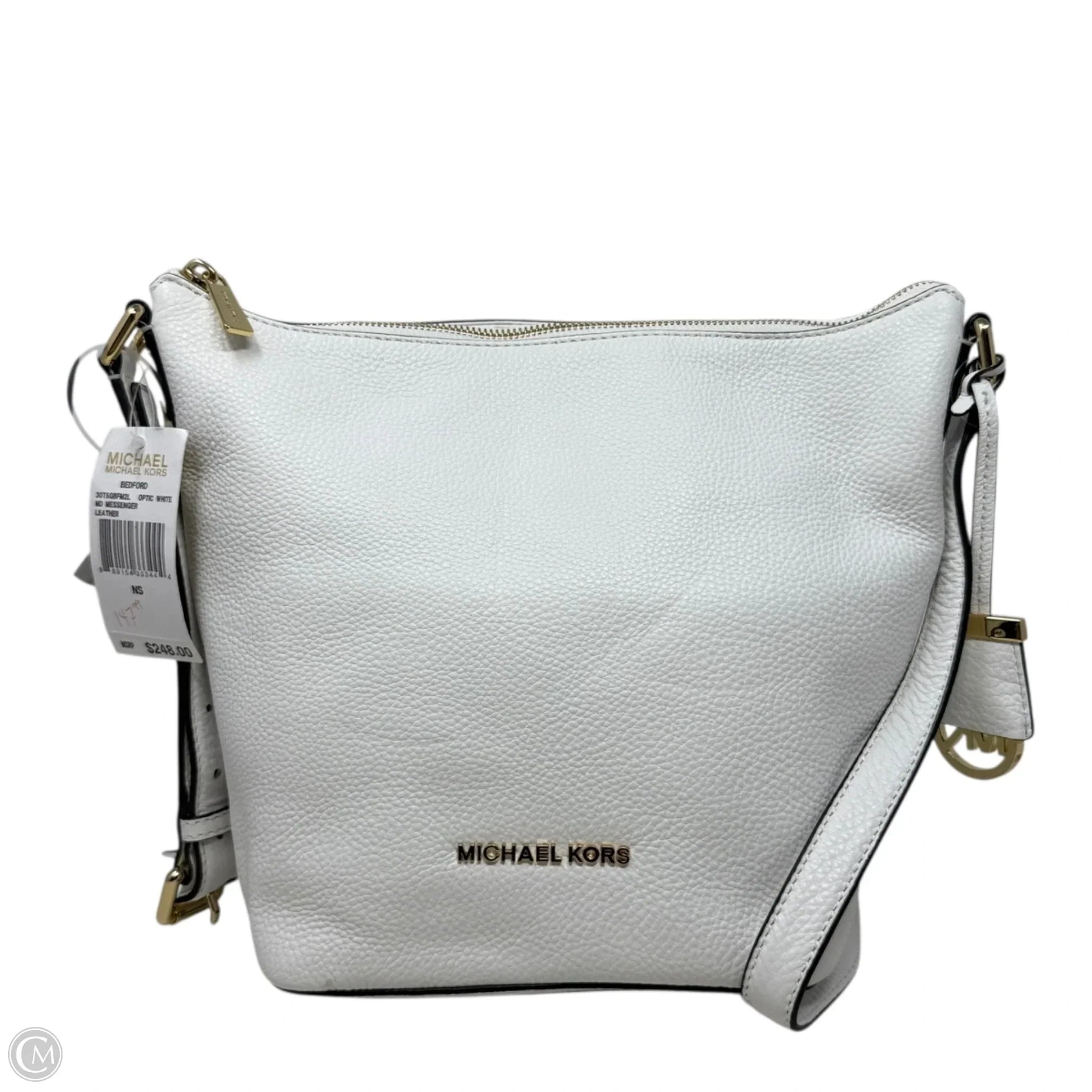 Bedford Messenger Crossbody Designer By Michael Kors, Size: Medium