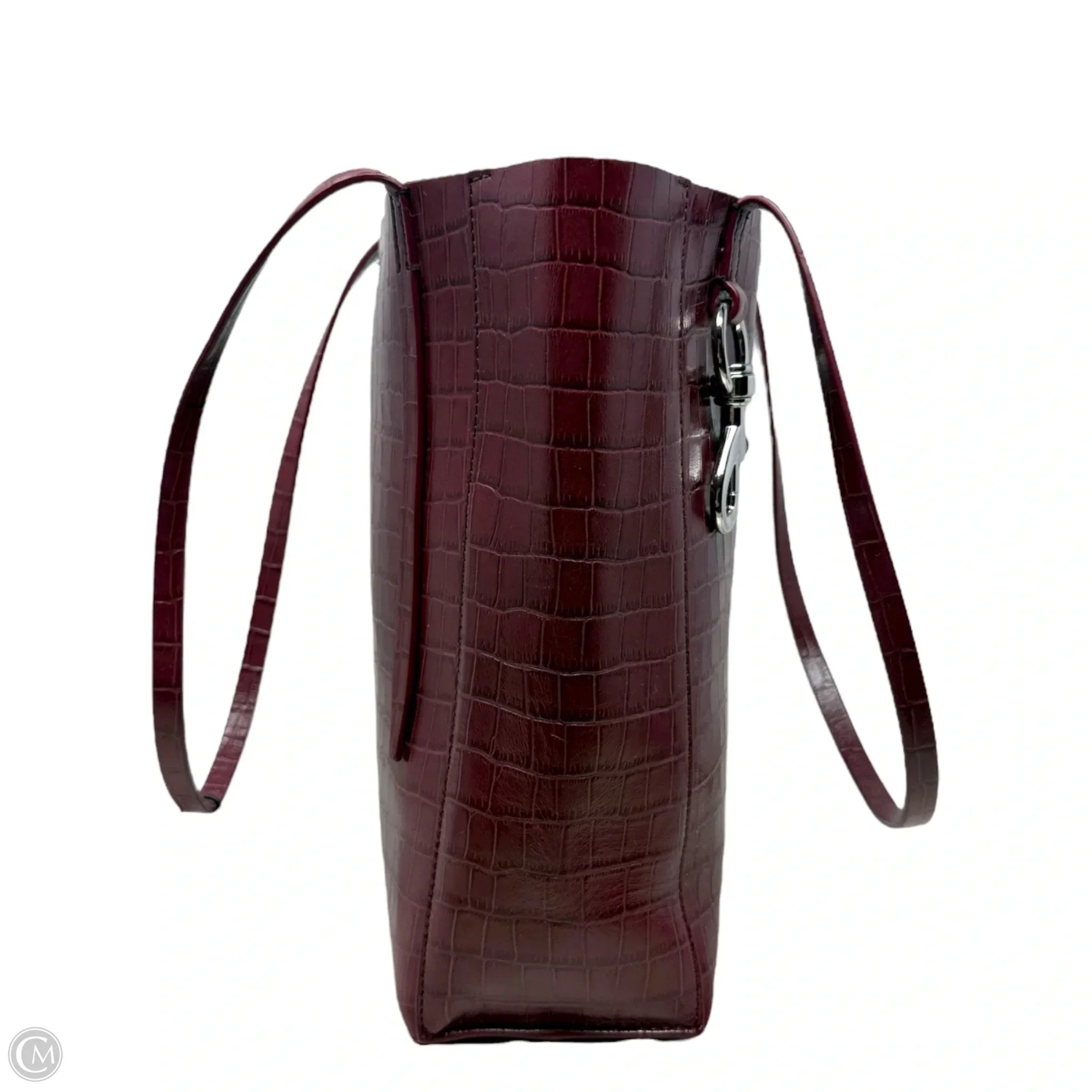 Stella Small Tote Designer By Rebecca Minkoff In Pinot Noir, Size: Medium