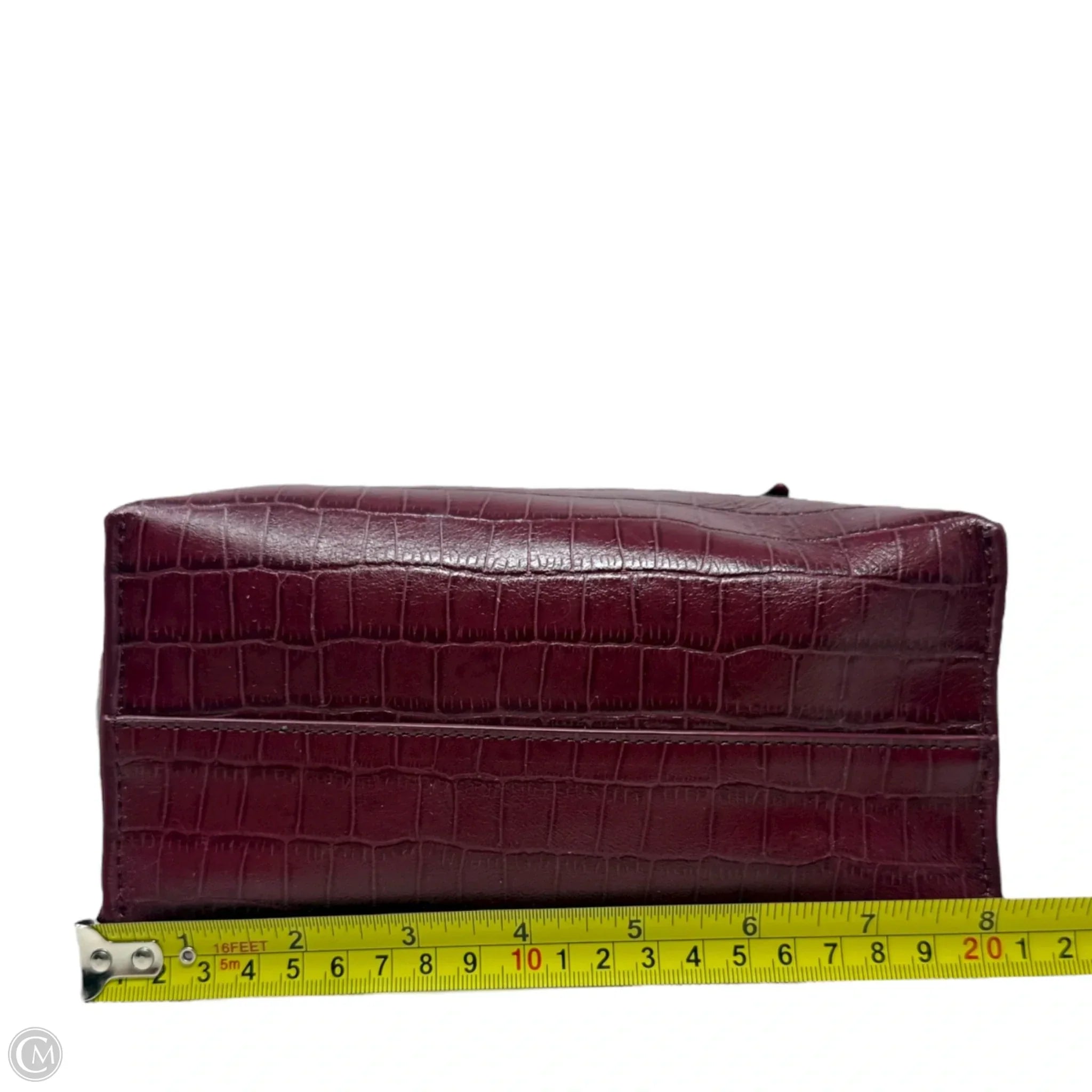 Stella Small Tote Designer By Rebecca Minkoff In Pinot Noir, Size: Medium