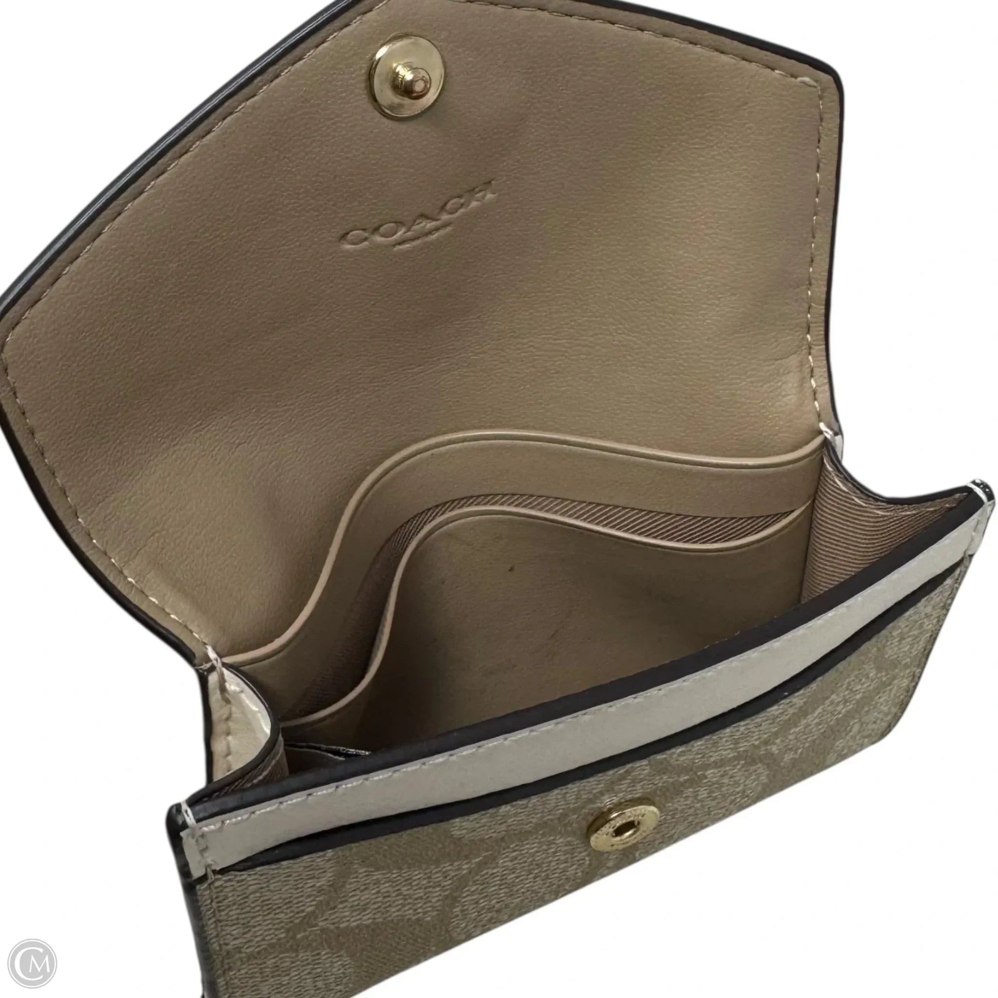 Envelope Cardholder Wallet Designer By Coach, Size: Small