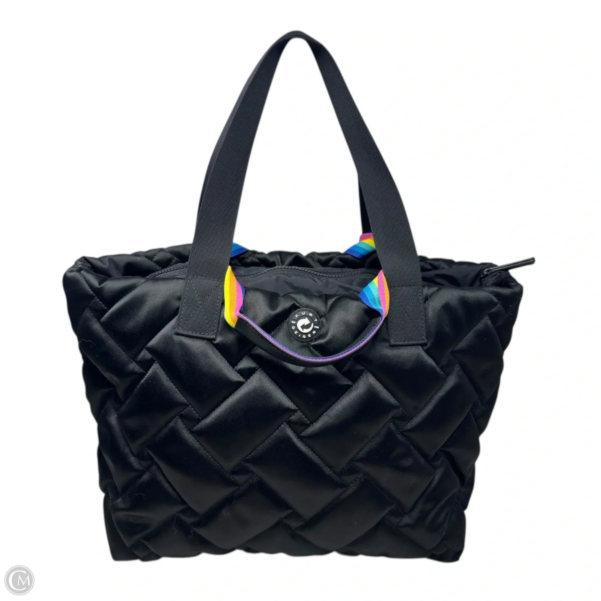 Quilted Shopper Tote Designer By Kurt Geiger, Size: Large