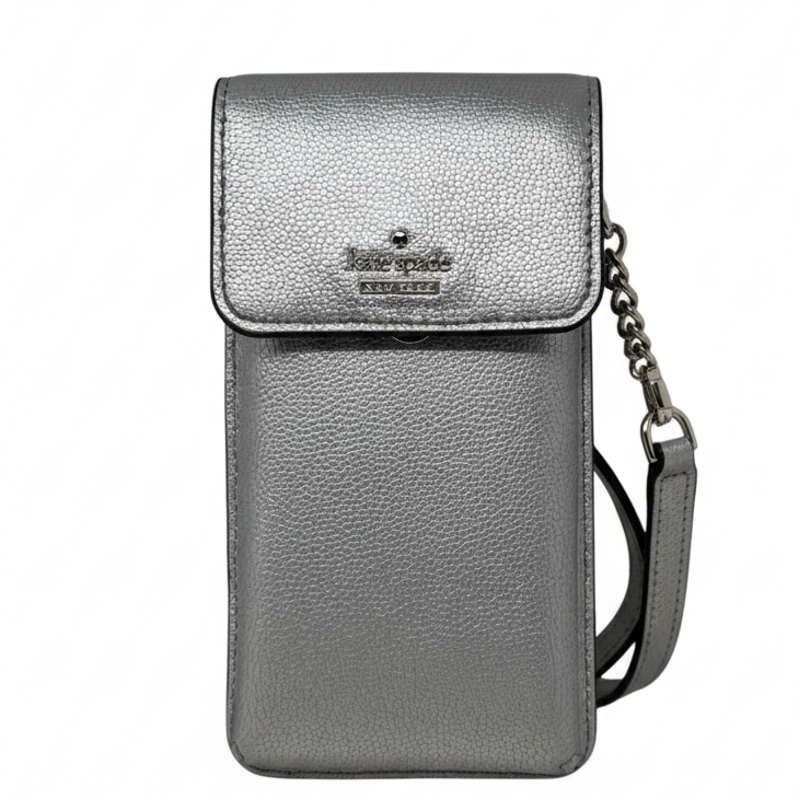 Patterson Drive North South Pebbled Leather Phone Crossbody Designer By Kate Spade, Size: Small