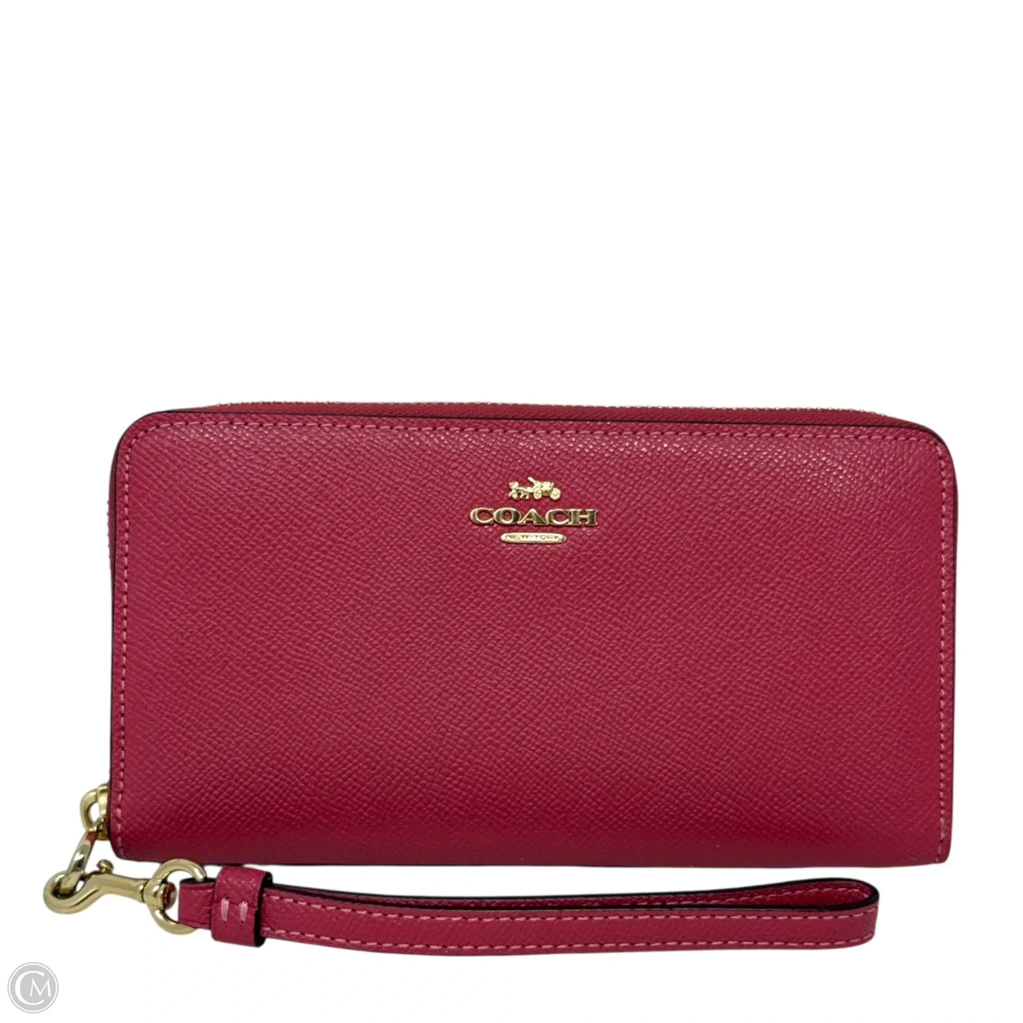 Long Zip Around Wallet Designer By Coach, Size: Medium