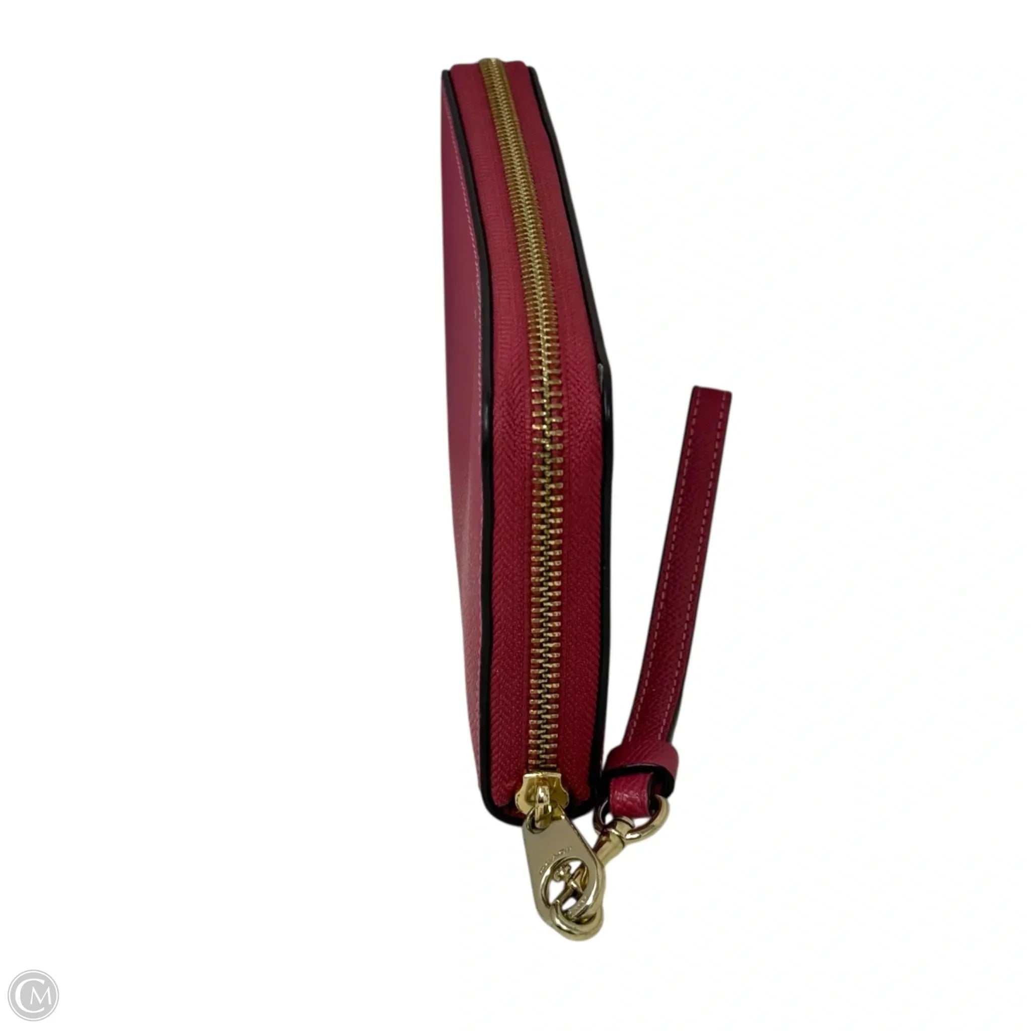 Long Zip Around Wallet Designer By Coach, Size: Medium