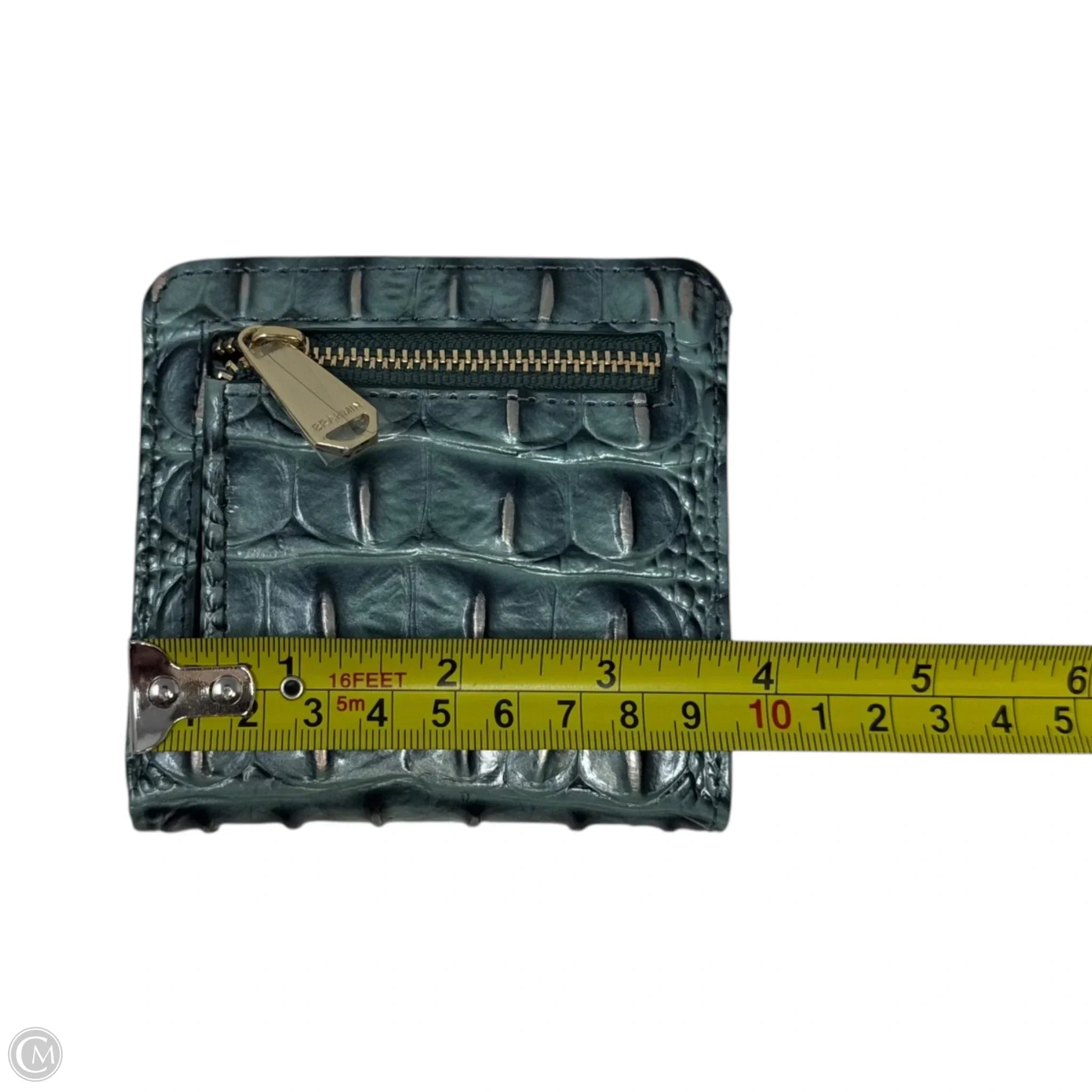 Jane Mini Bifold Wallet Designer By Brahmin, Size: Small