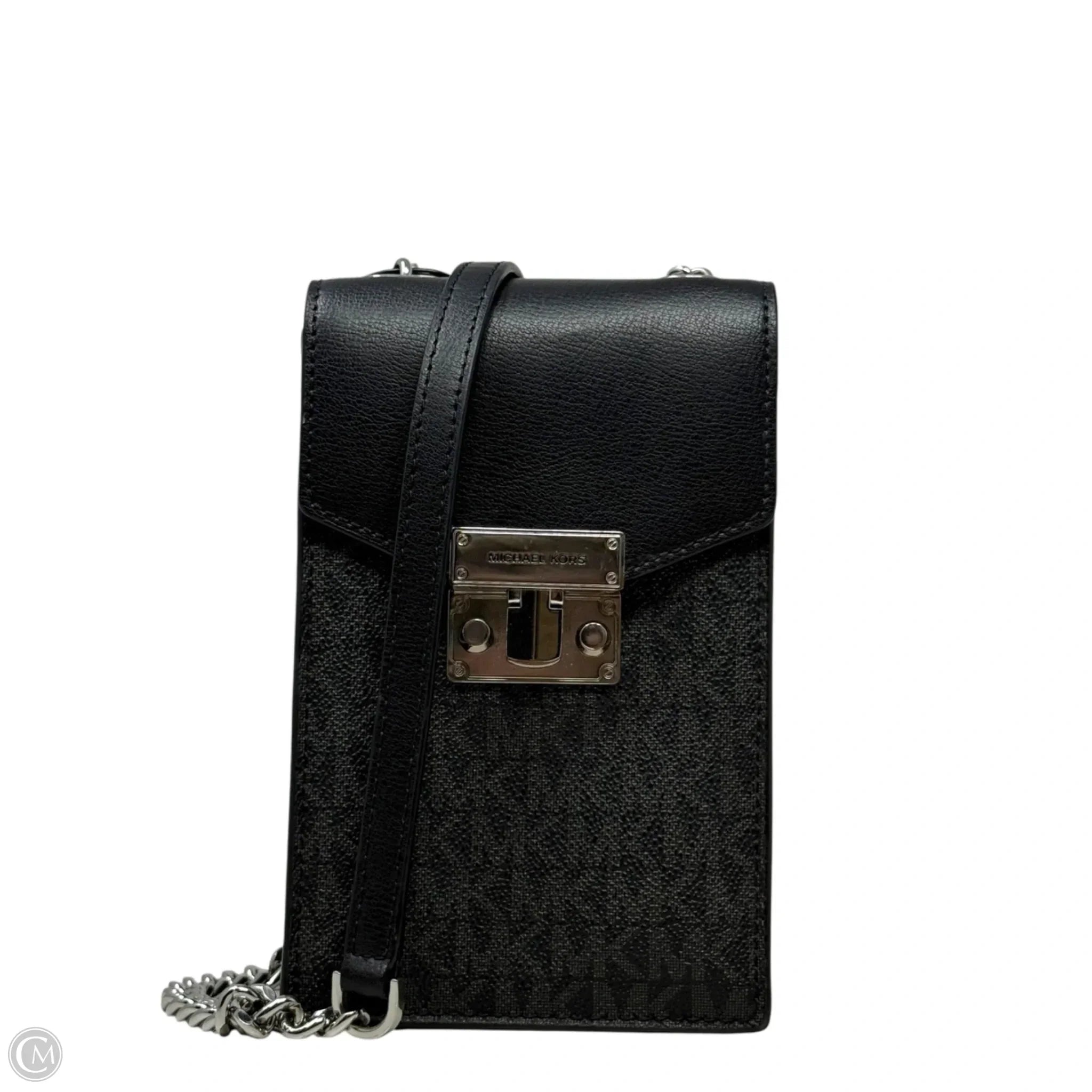 Rose Logo PVC Smartphone Crossbody Bag By Michael By Michael Kors, Size: Small
