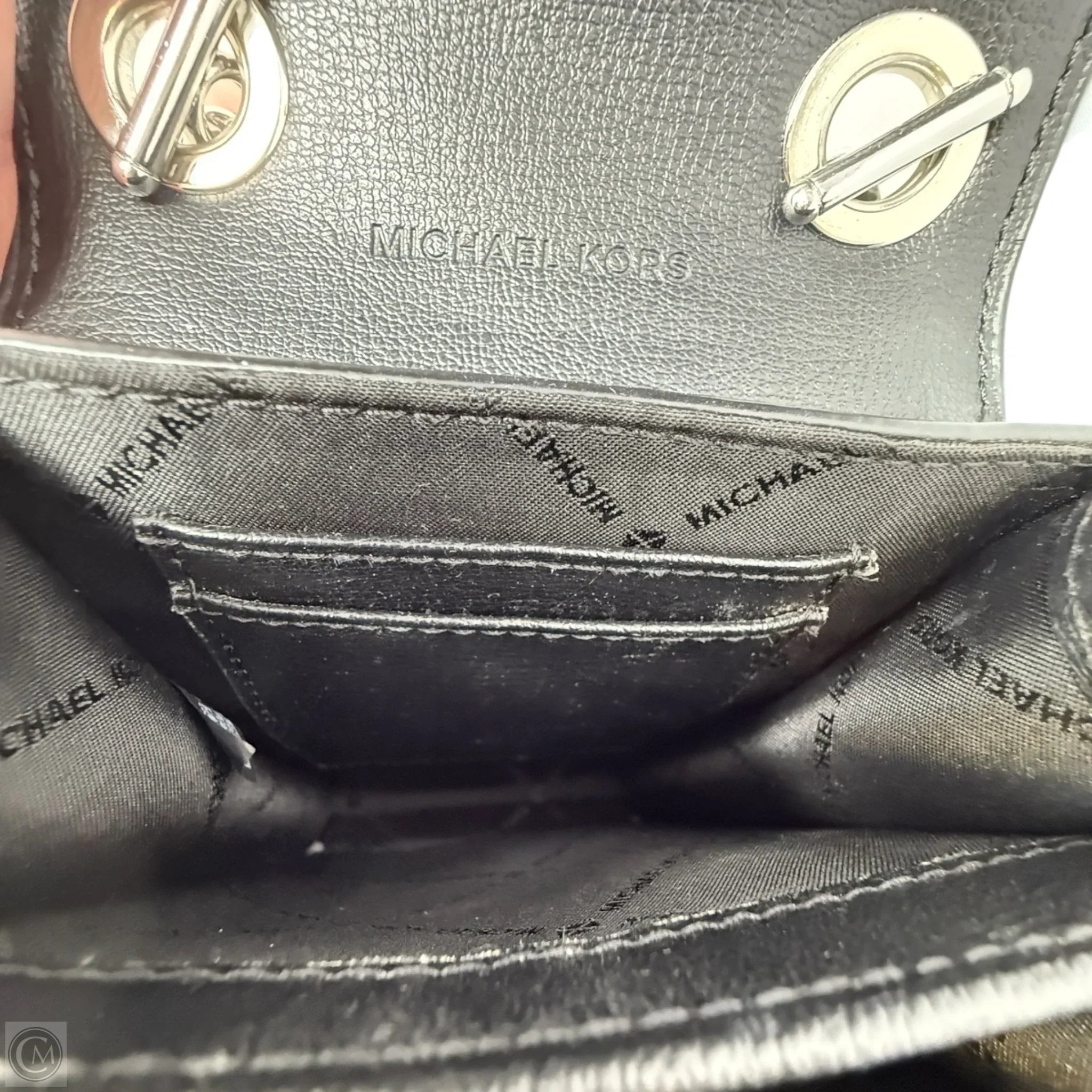 Rose Logo PVC Smartphone Crossbody Bag By Michael By Michael Kors, Size: Small