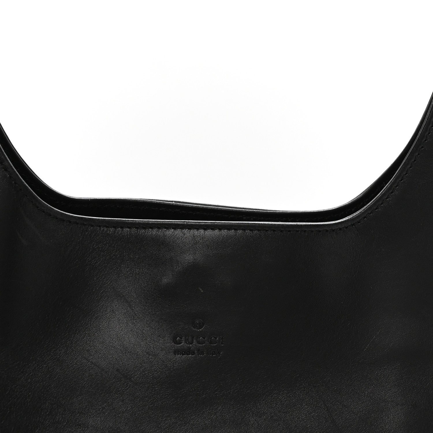 Calfskin Hobo Bag Black