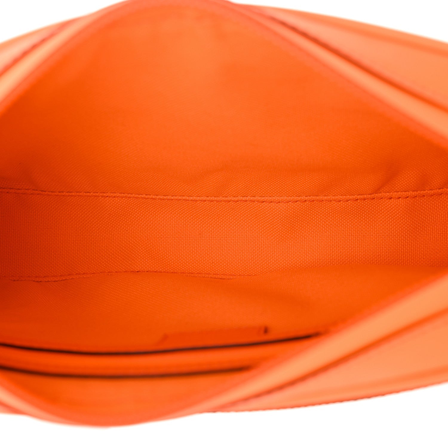Rubber Effect Monogram GG Belt Bag New Orange Fluo