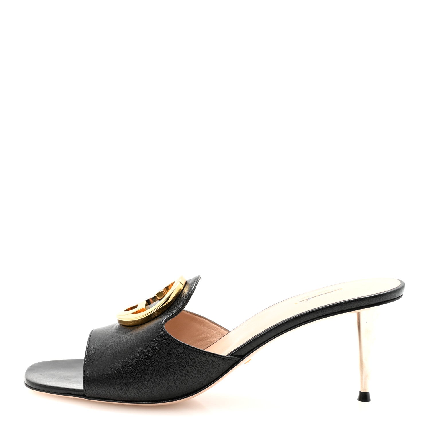 Malaga Kid Blondie 65mm Slide Sandals 38 Black