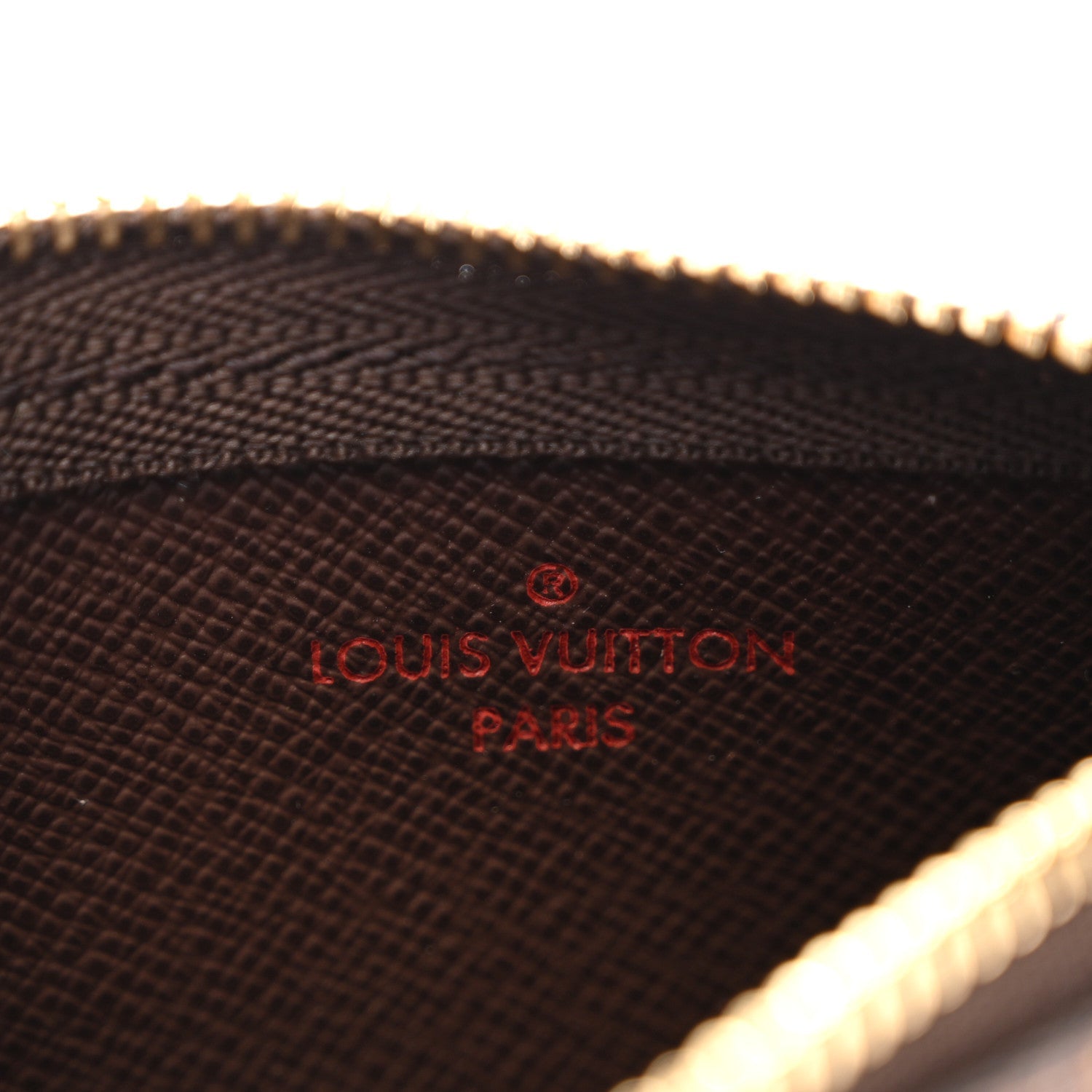 Damier Ebene Key Pouch