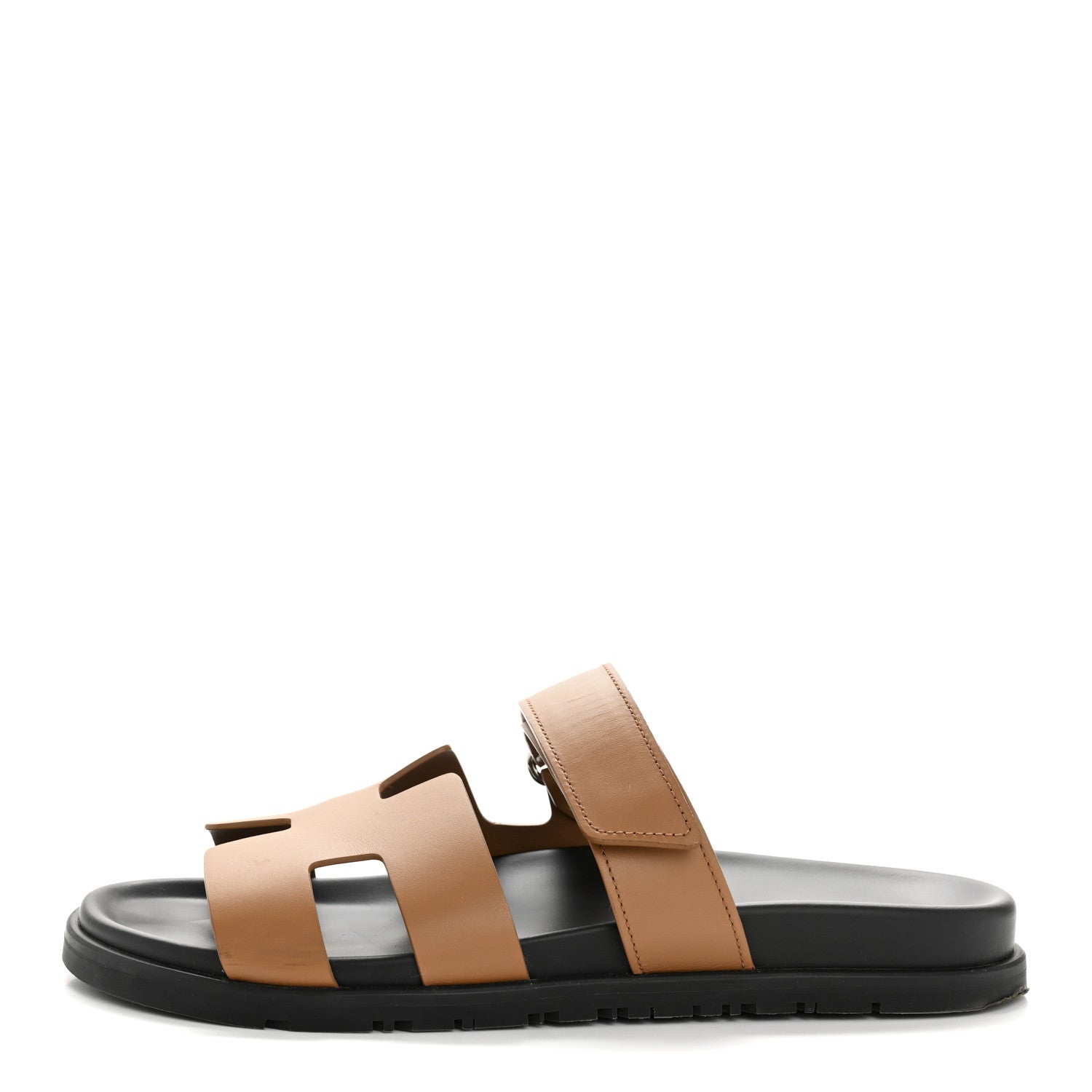 Calfskin Womens Chypre Sandals 40 Gold
