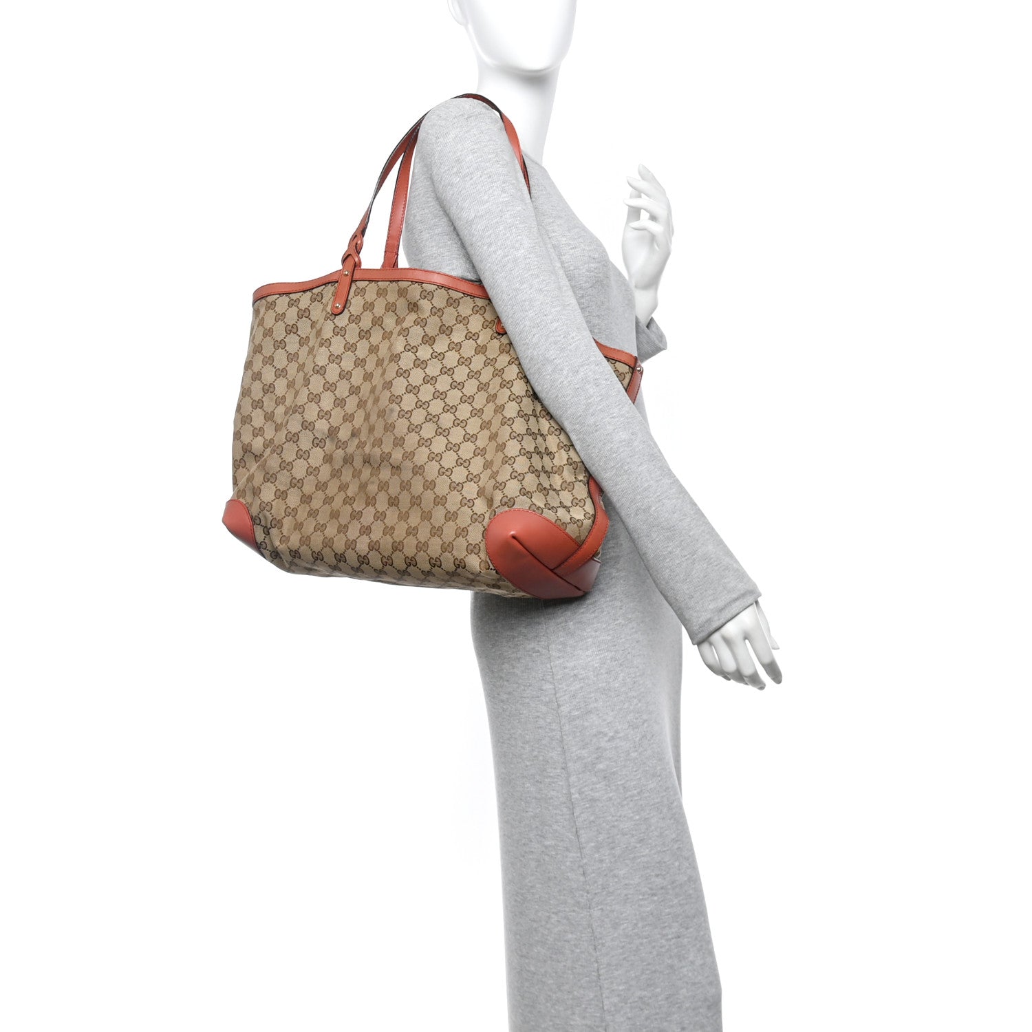 Monogram Large Craft Tote Pink