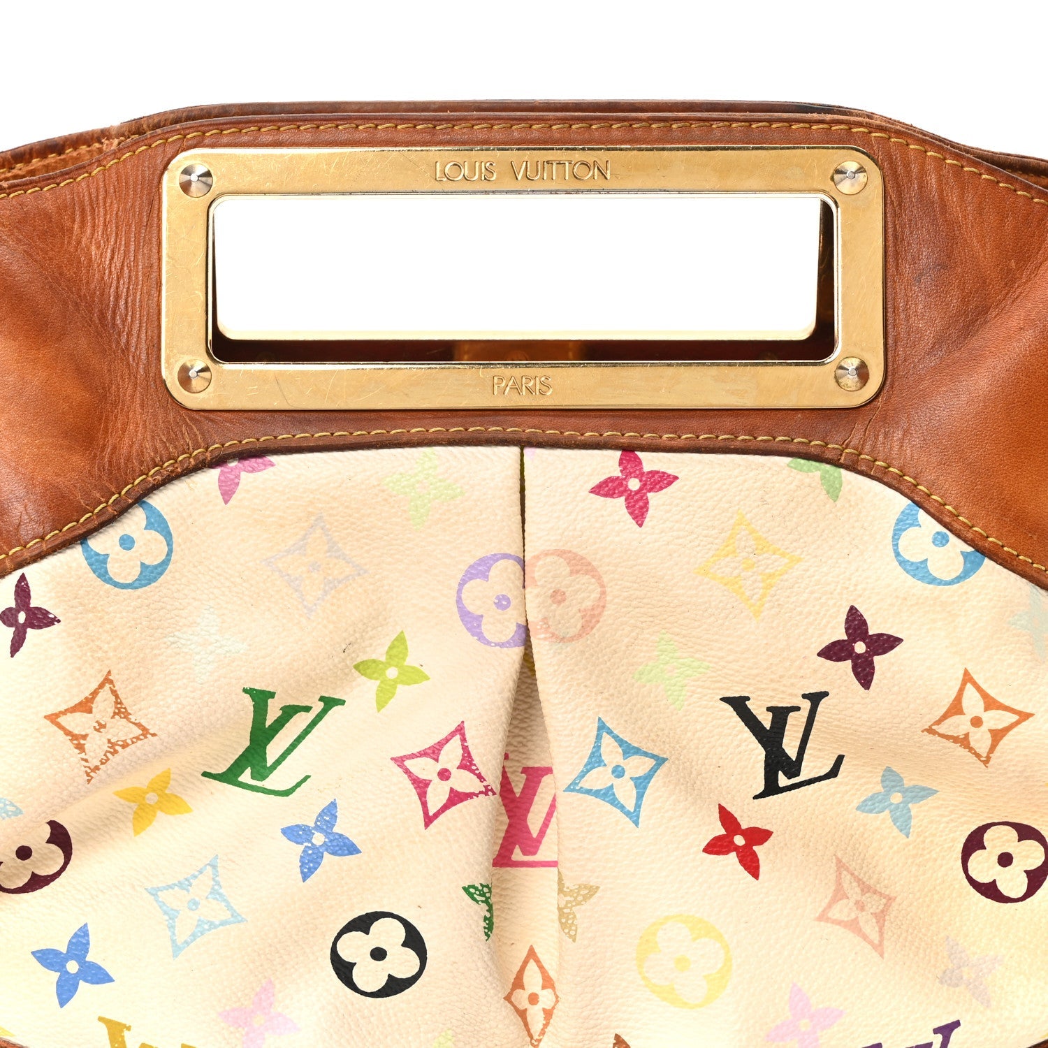 Monogram Multicolor Judy MM White