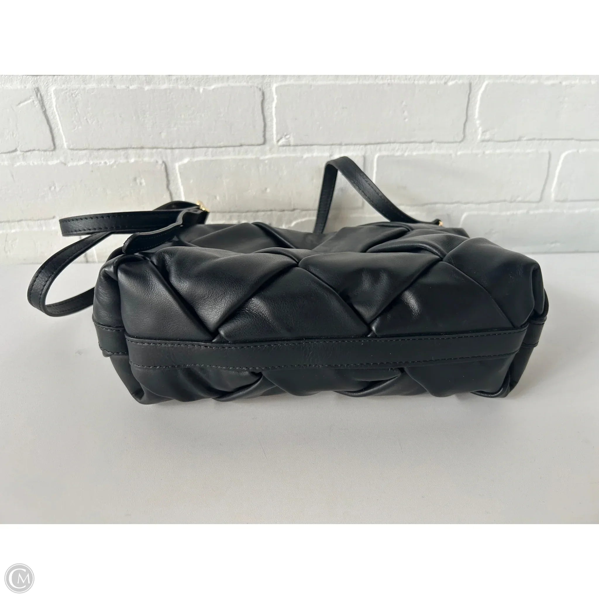 Handbag Leather By Cma, Size: Medium