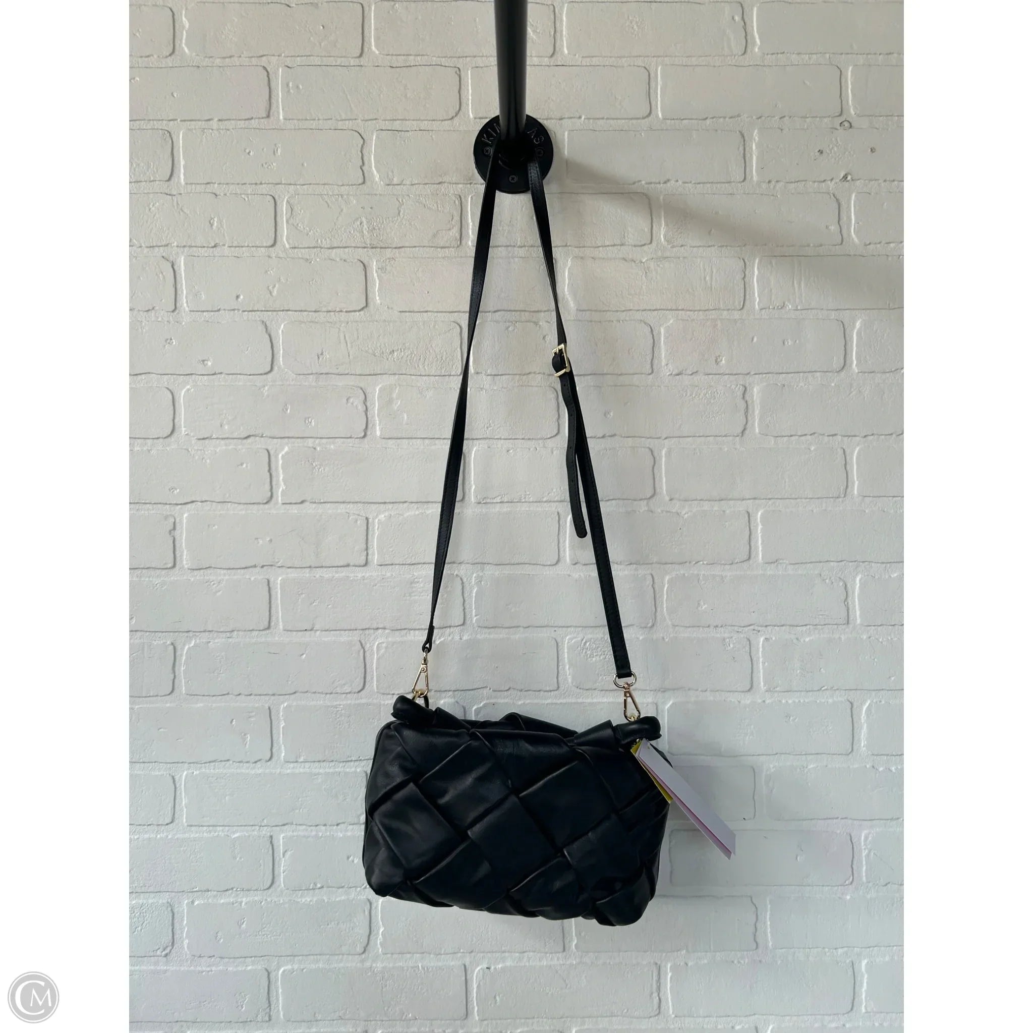 Handbag Leather By Cma, Size: Medium