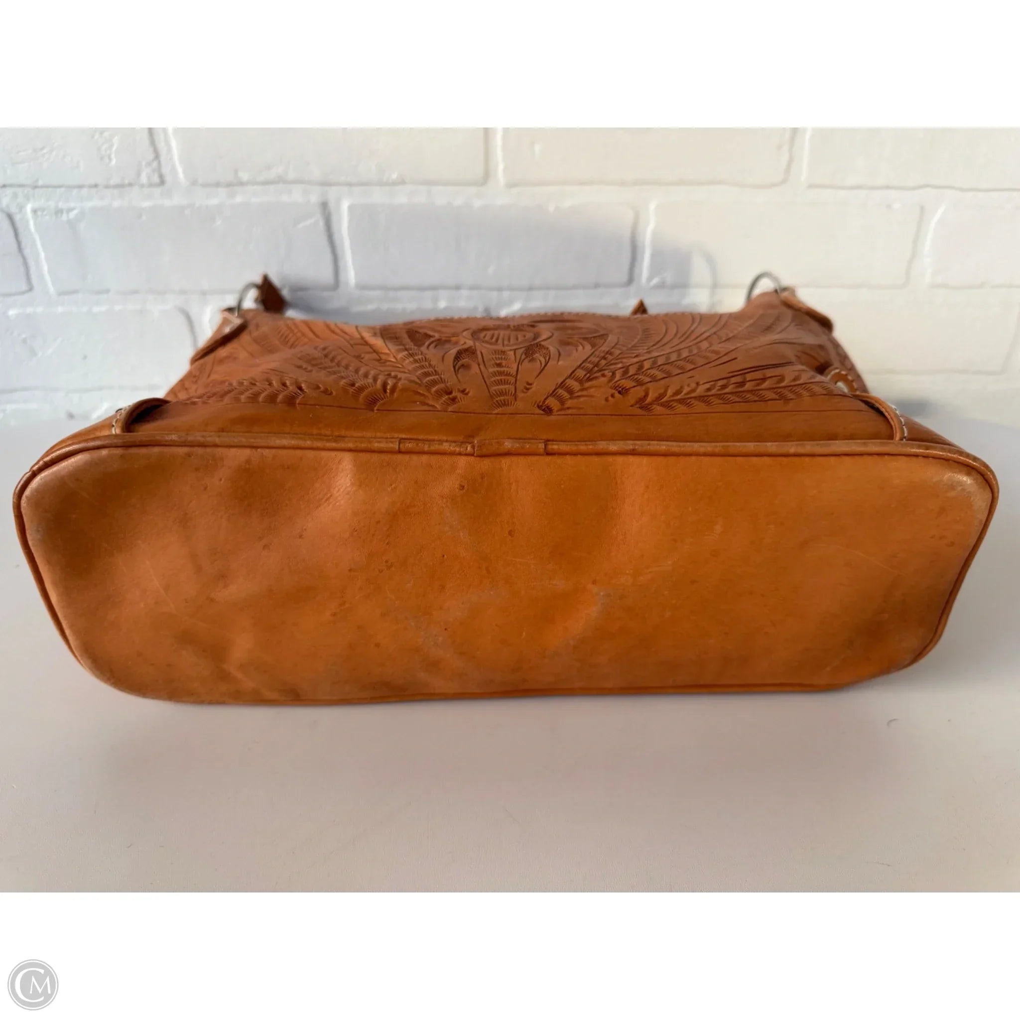 Handbag Leather By Cmb, Size: Large