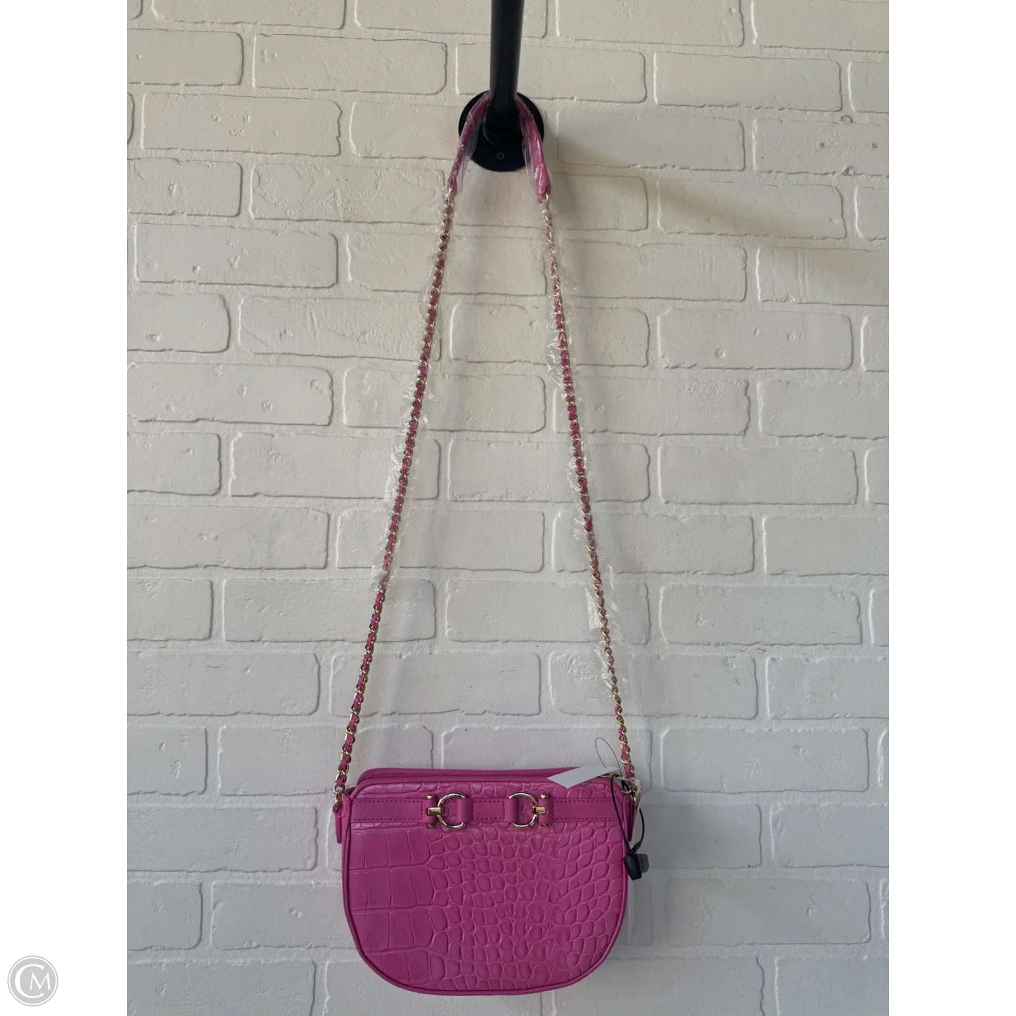 Handbag Leather By Talbots, Size: Small