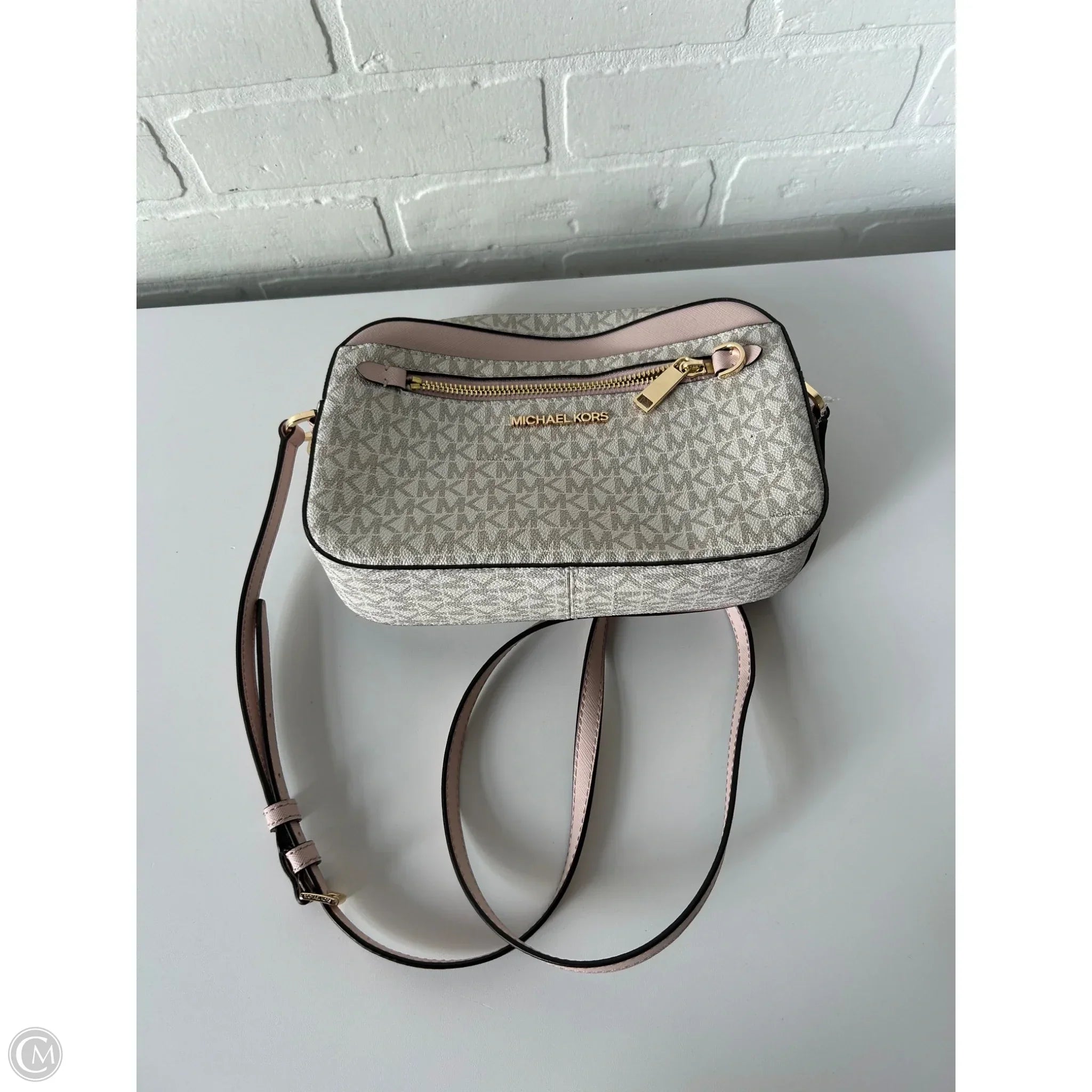 Crossbody Designer By Michael Kors, Size: Medium