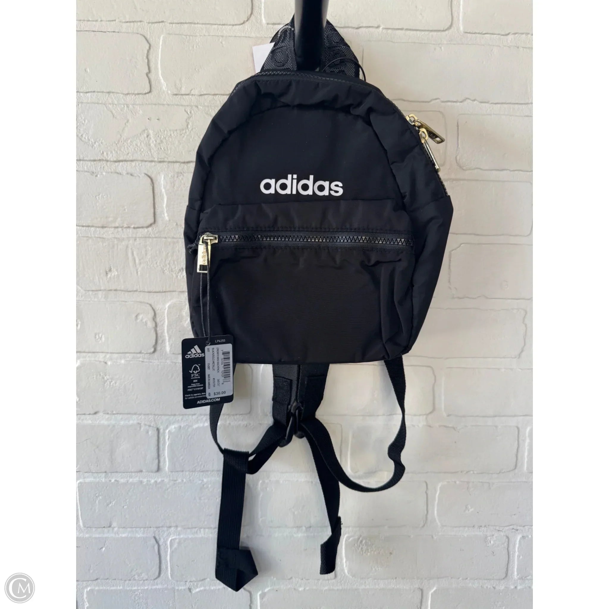 Backpack By Adidas, Size: Small