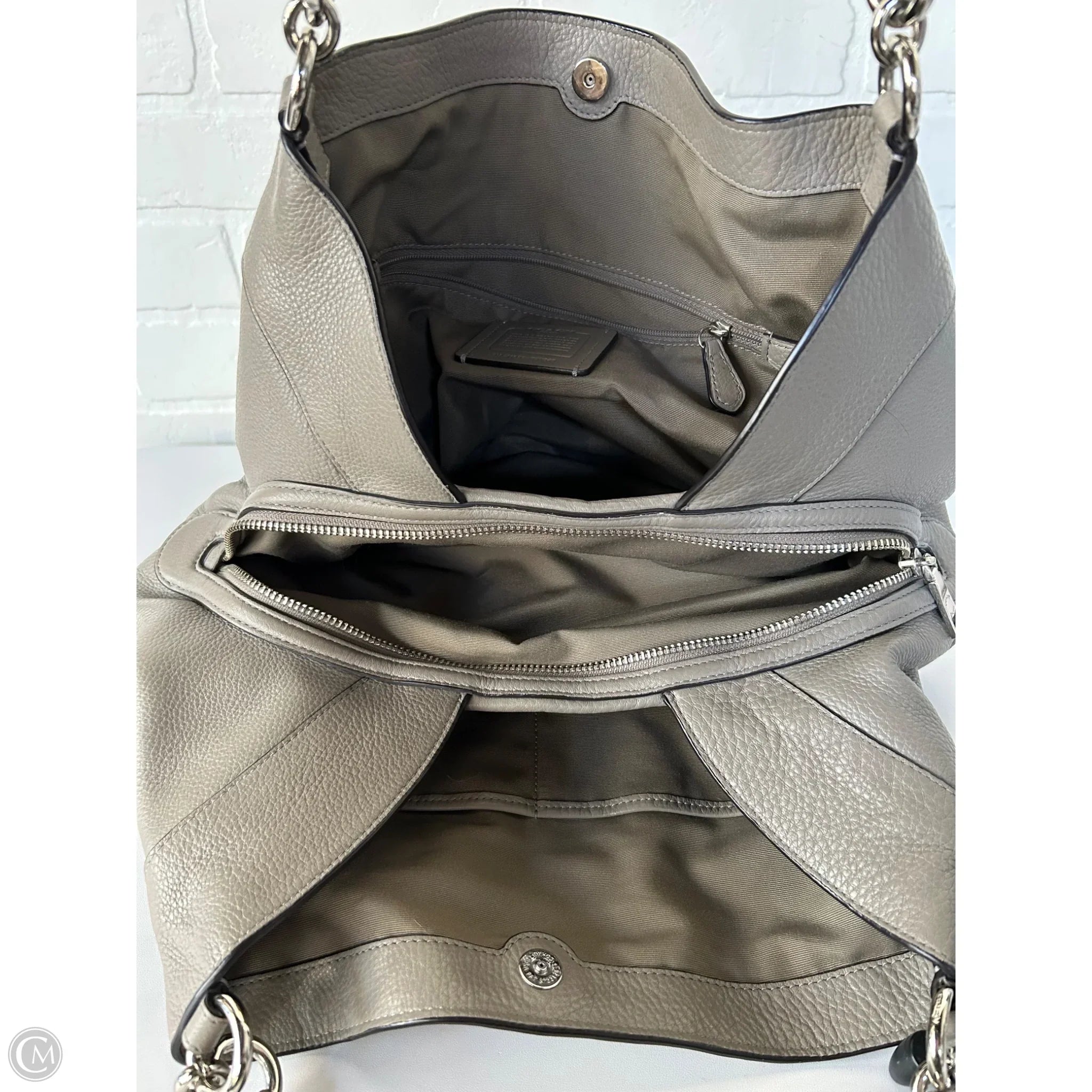 Handbag Designer By Coach, Size: Medium