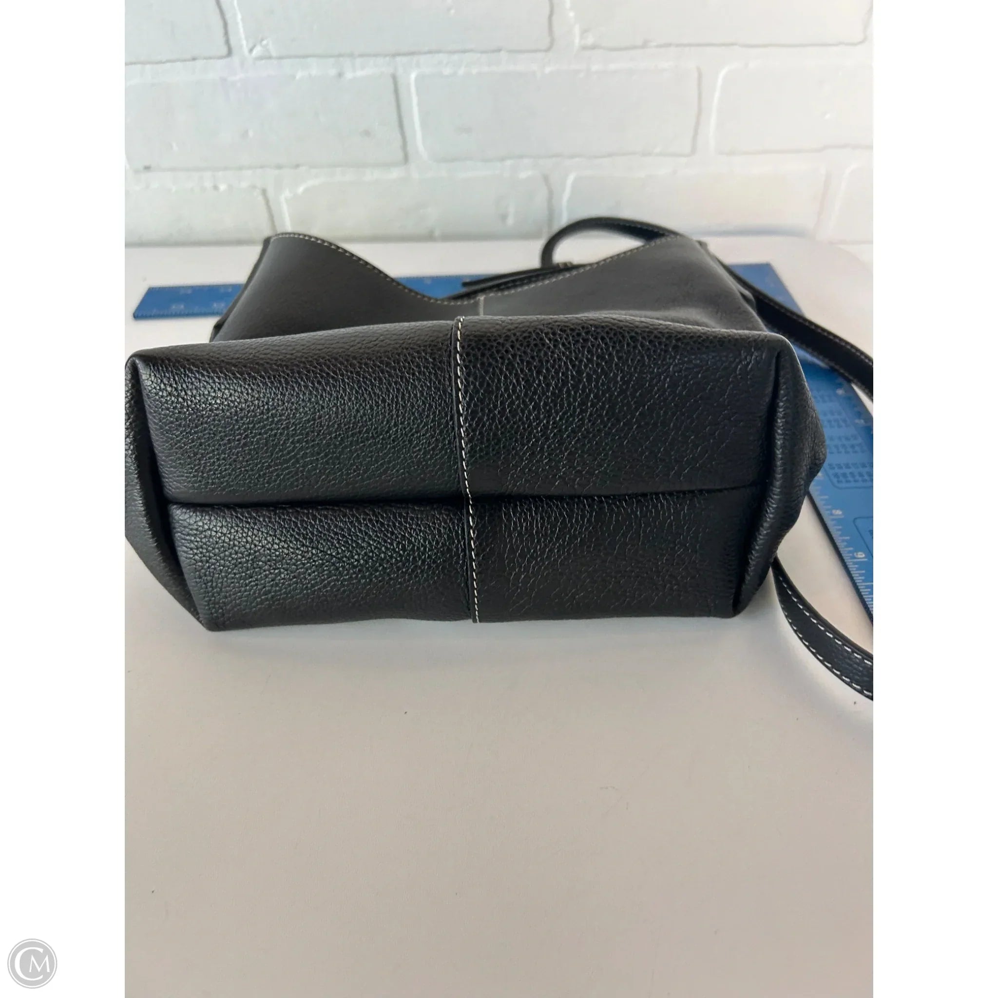 Handbag Leather By Banana Republic, Size: Small