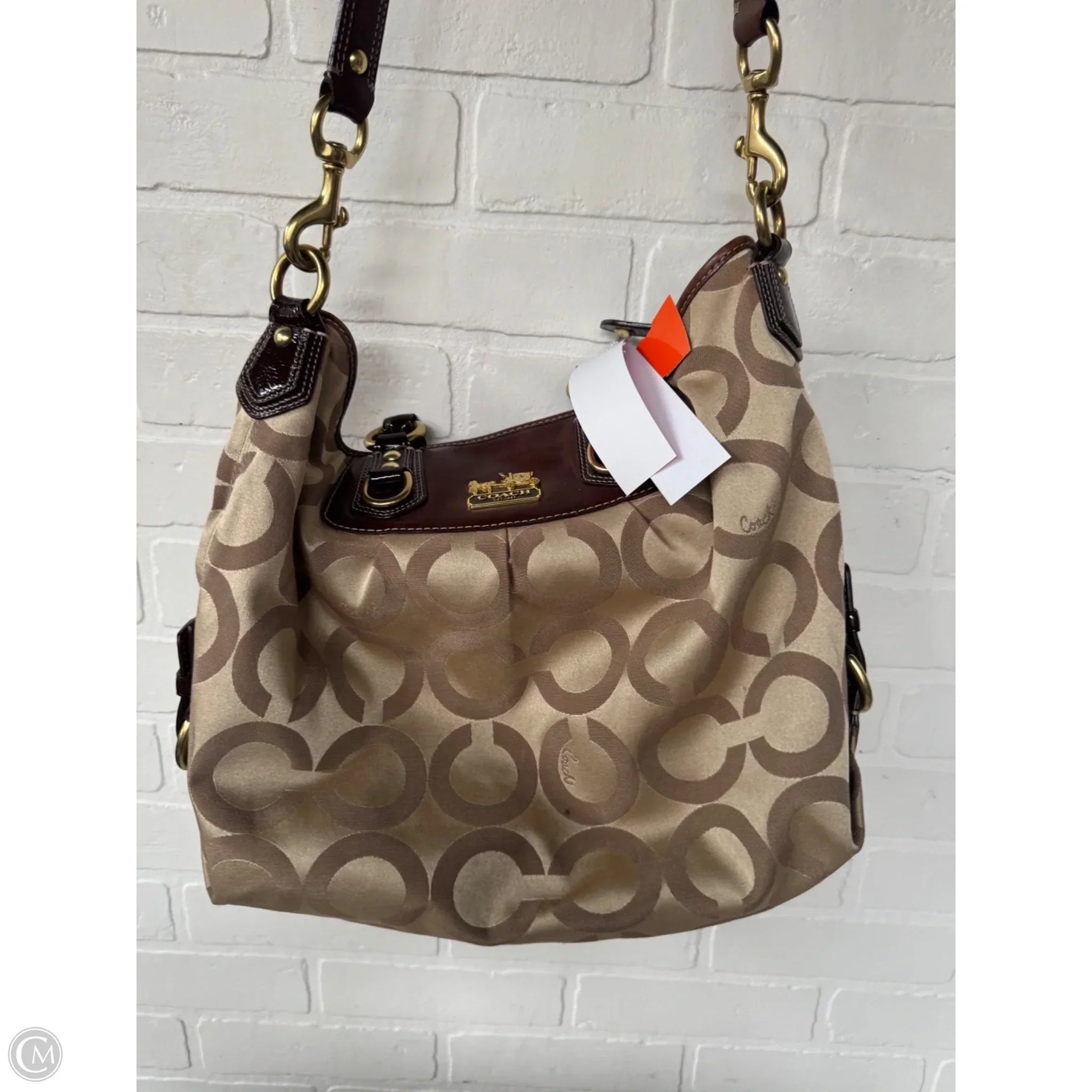 Handbag Designer By Coach, Size: Large