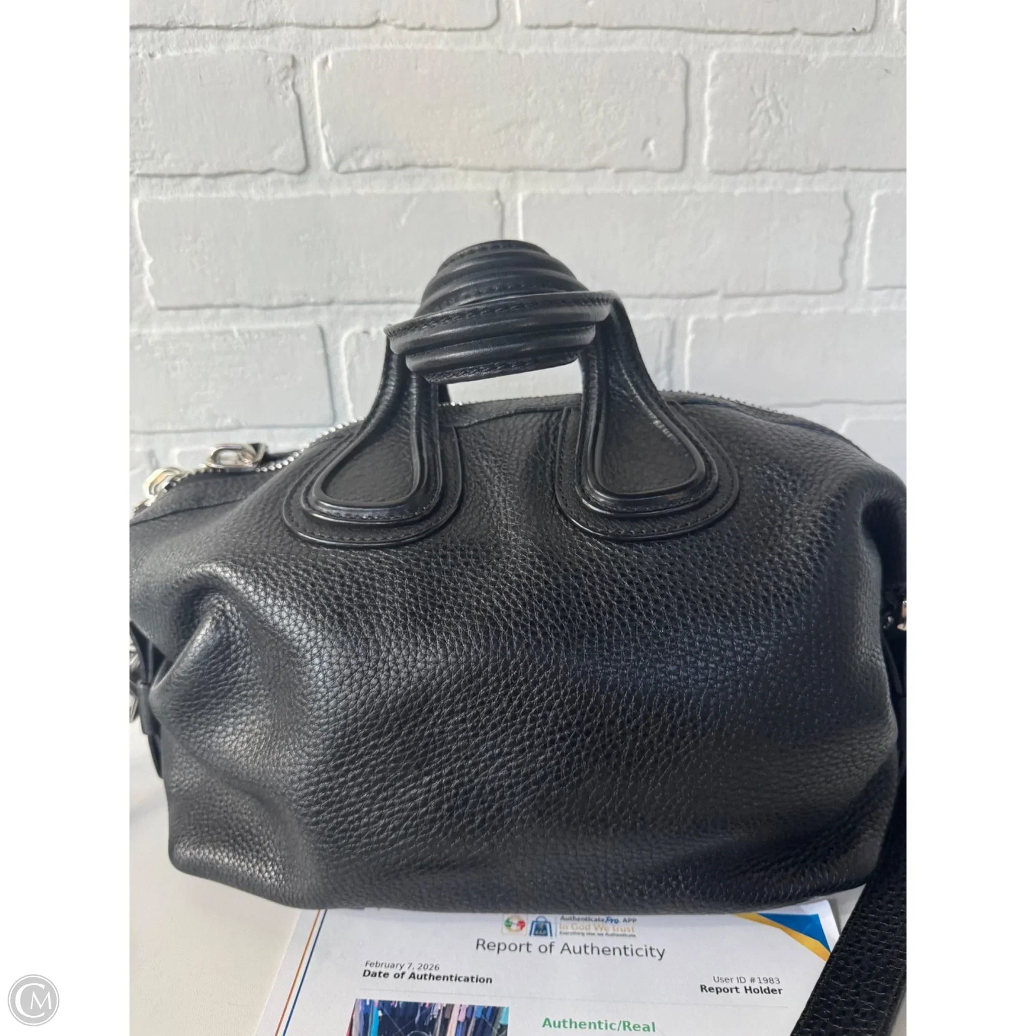 Handbag Luxury Designer By Givenchy, Size: Medium