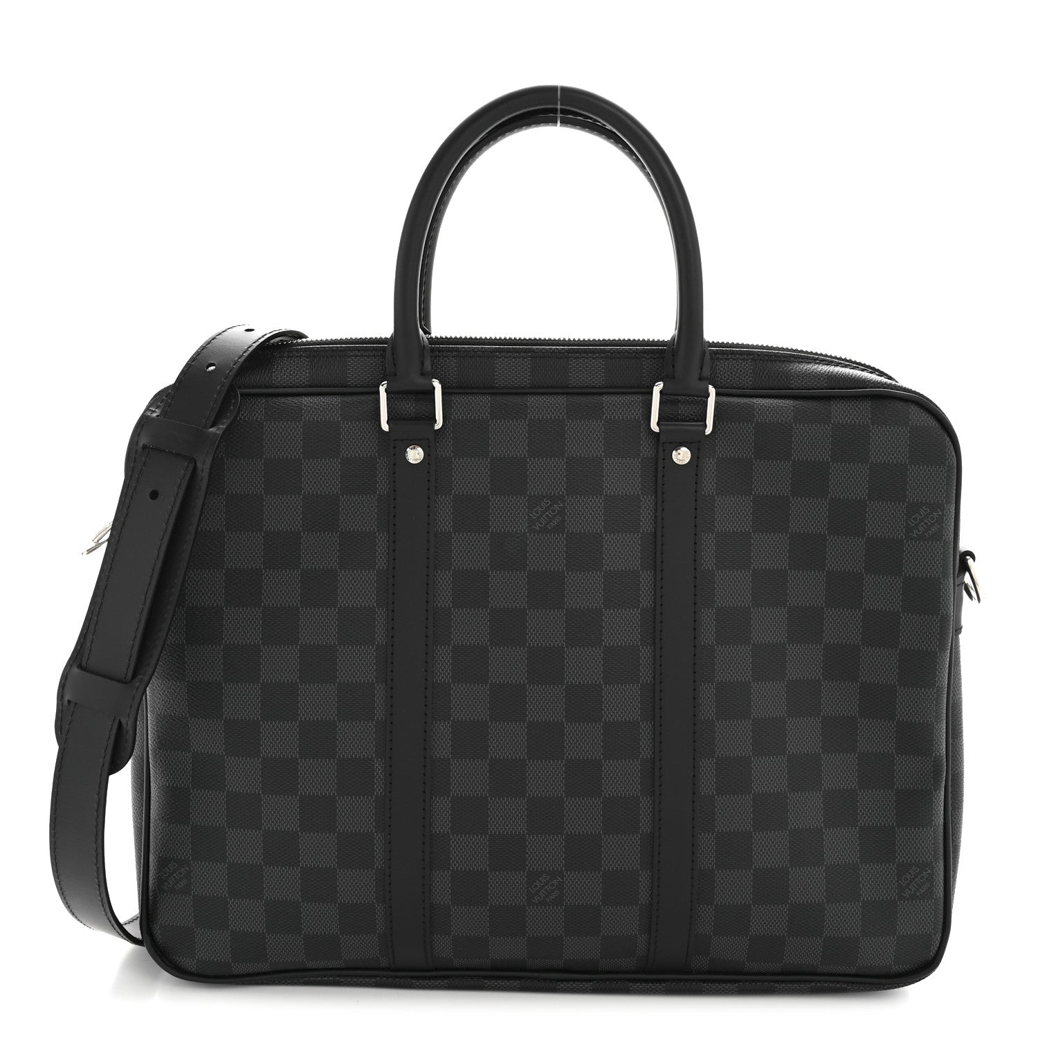 Damier Graphite Porte Documents Voyage PM