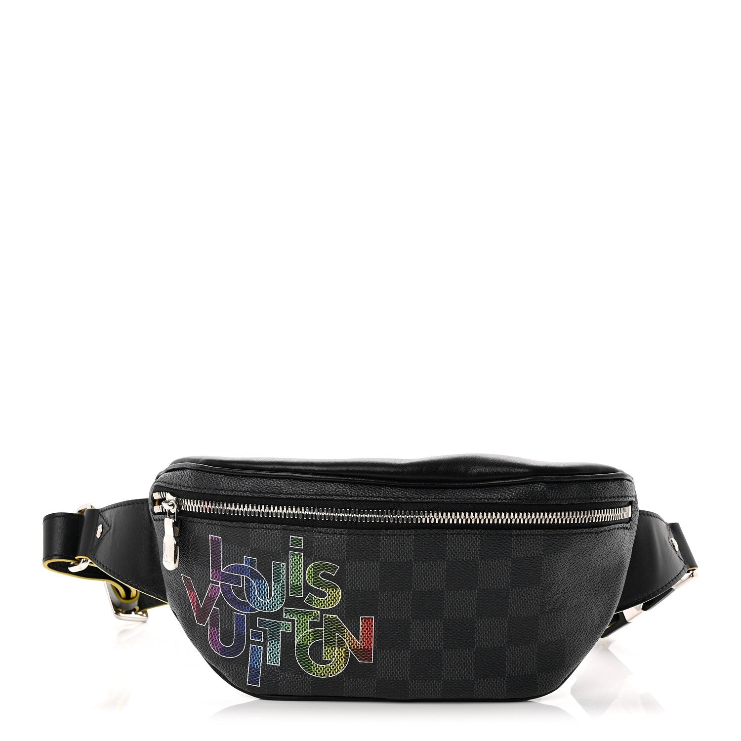 Damier Graphite Bumbag Yellow