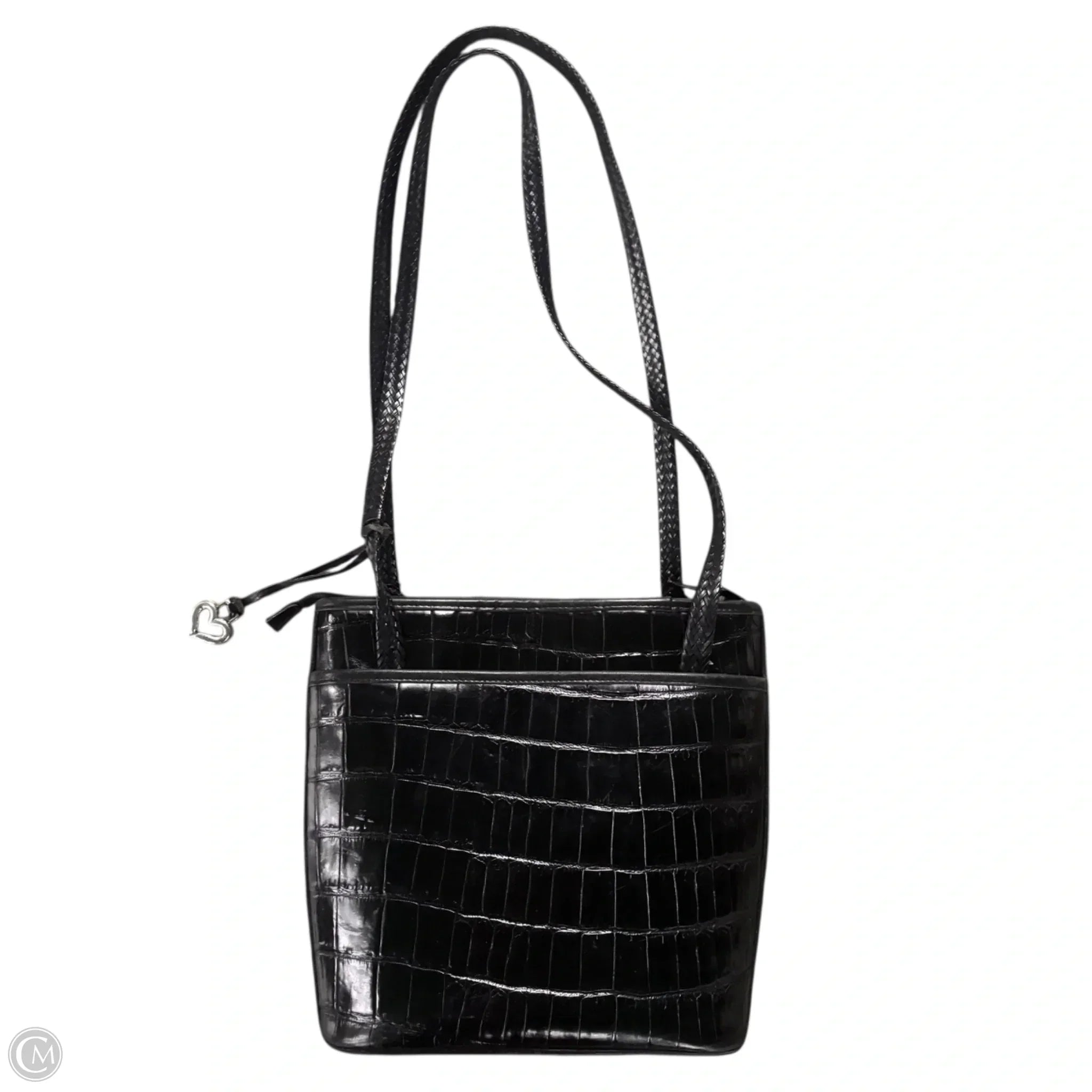 Handbag Leather By Brighton, Size: Medium