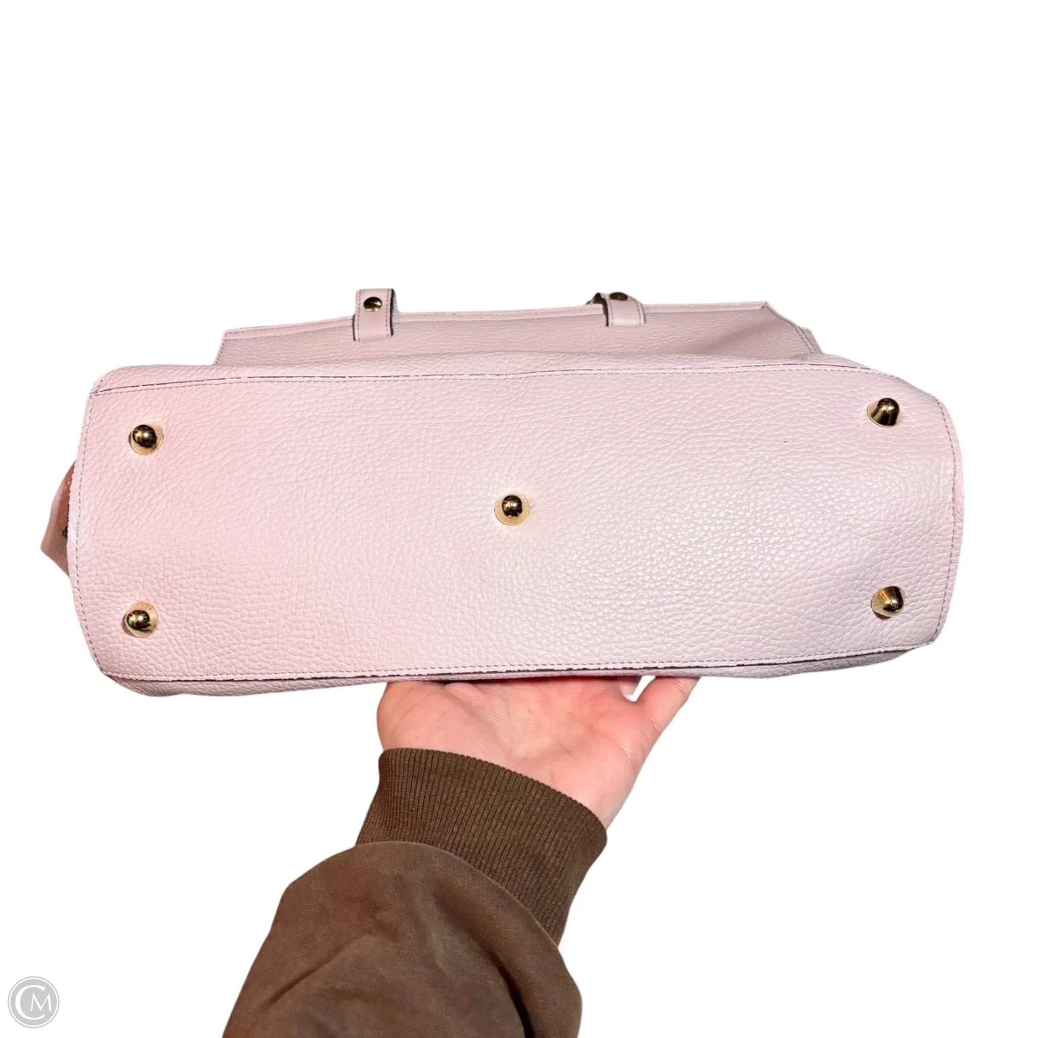 Handbag Leather By A. Bellucci, Size: Medium