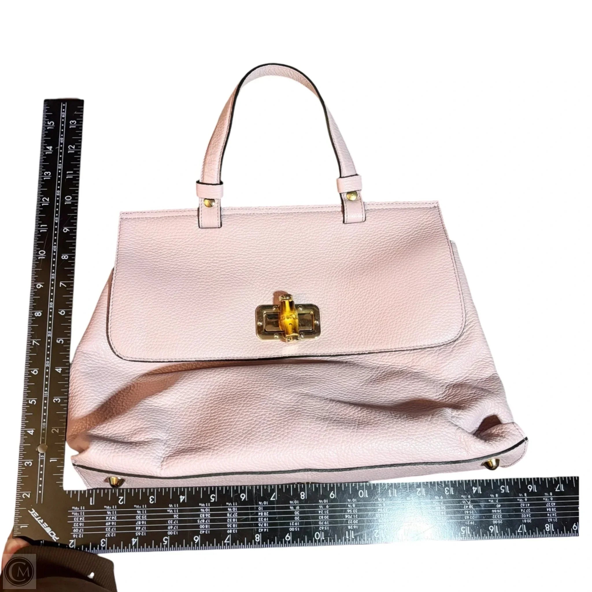 Handbag Leather By A. Bellucci, Size: Medium