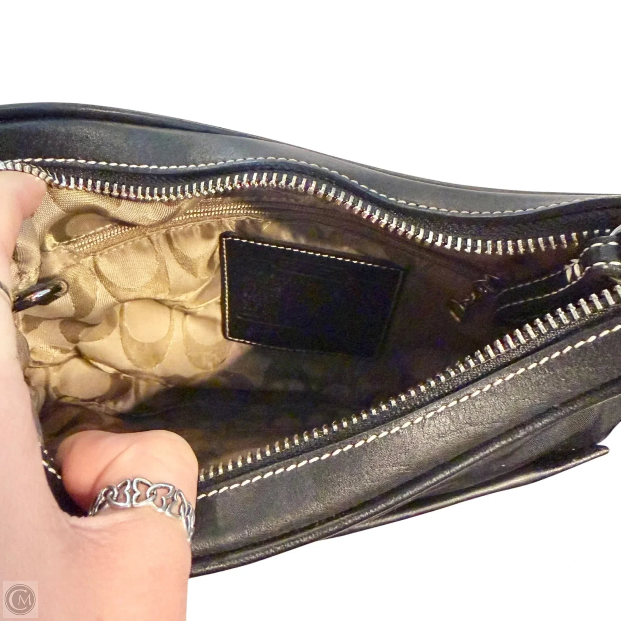 Handbag Designer By Coach, Size: Small