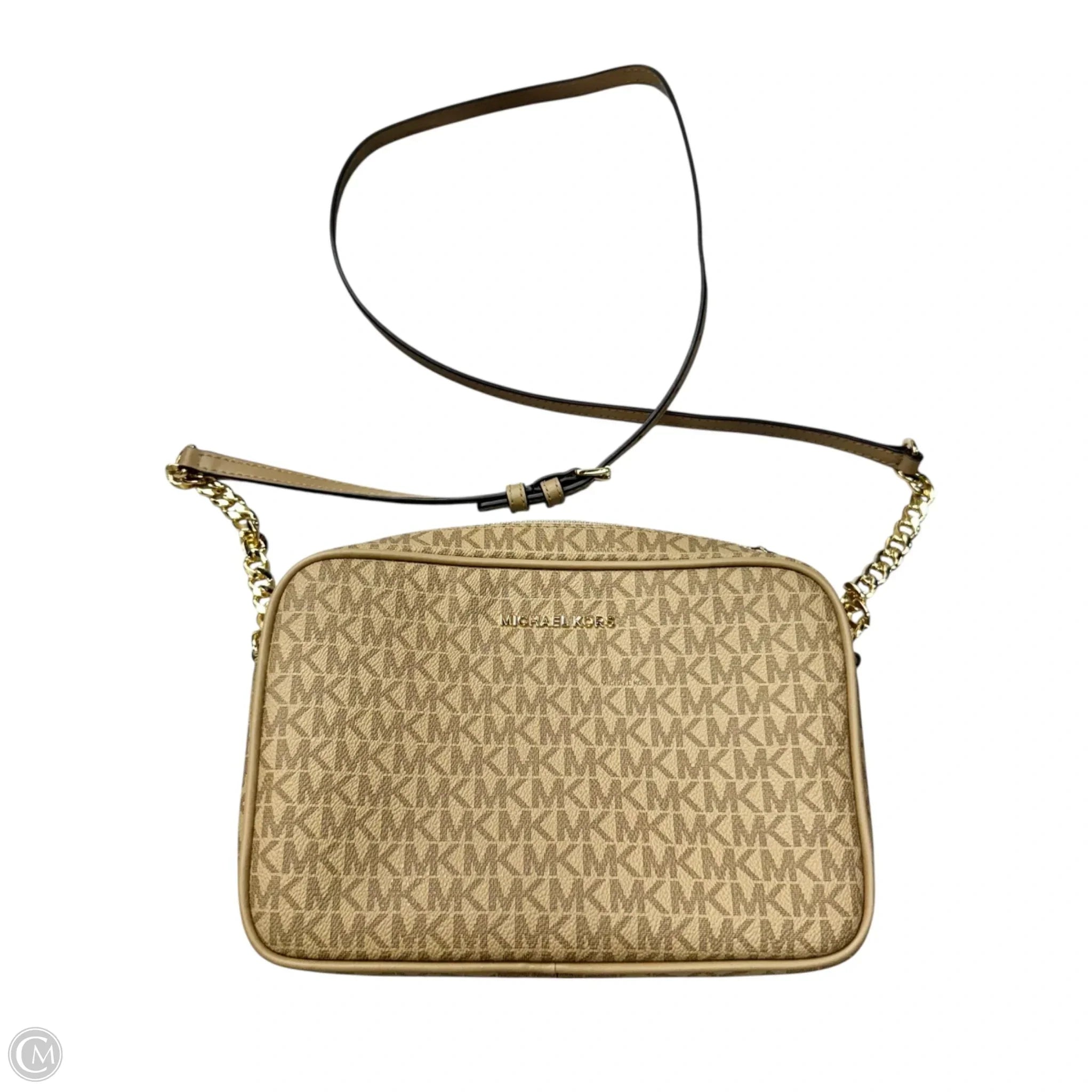 Crossbody Designer By Michael Kors, Size: Medium
