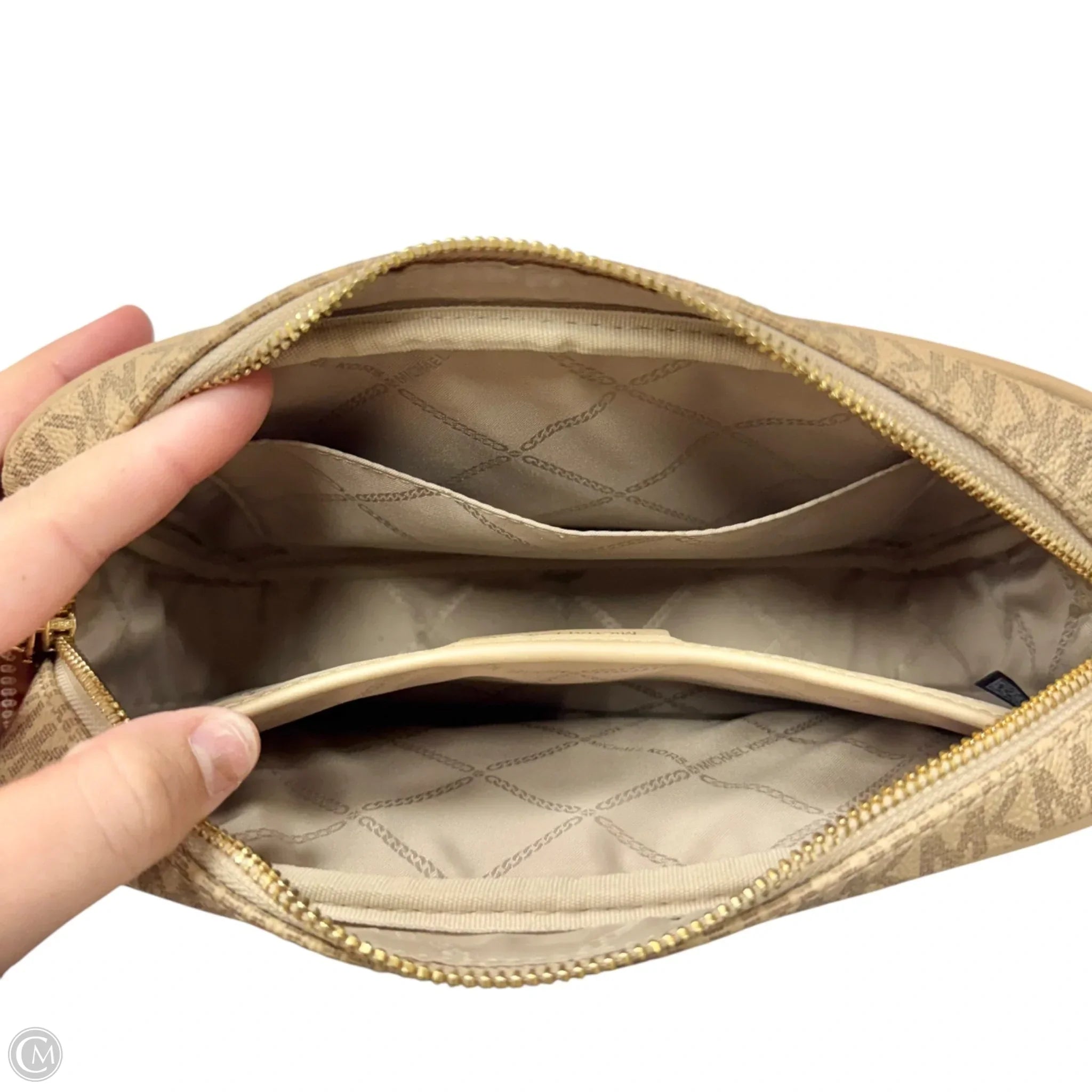 Crossbody Designer By Michael Kors, Size: Medium