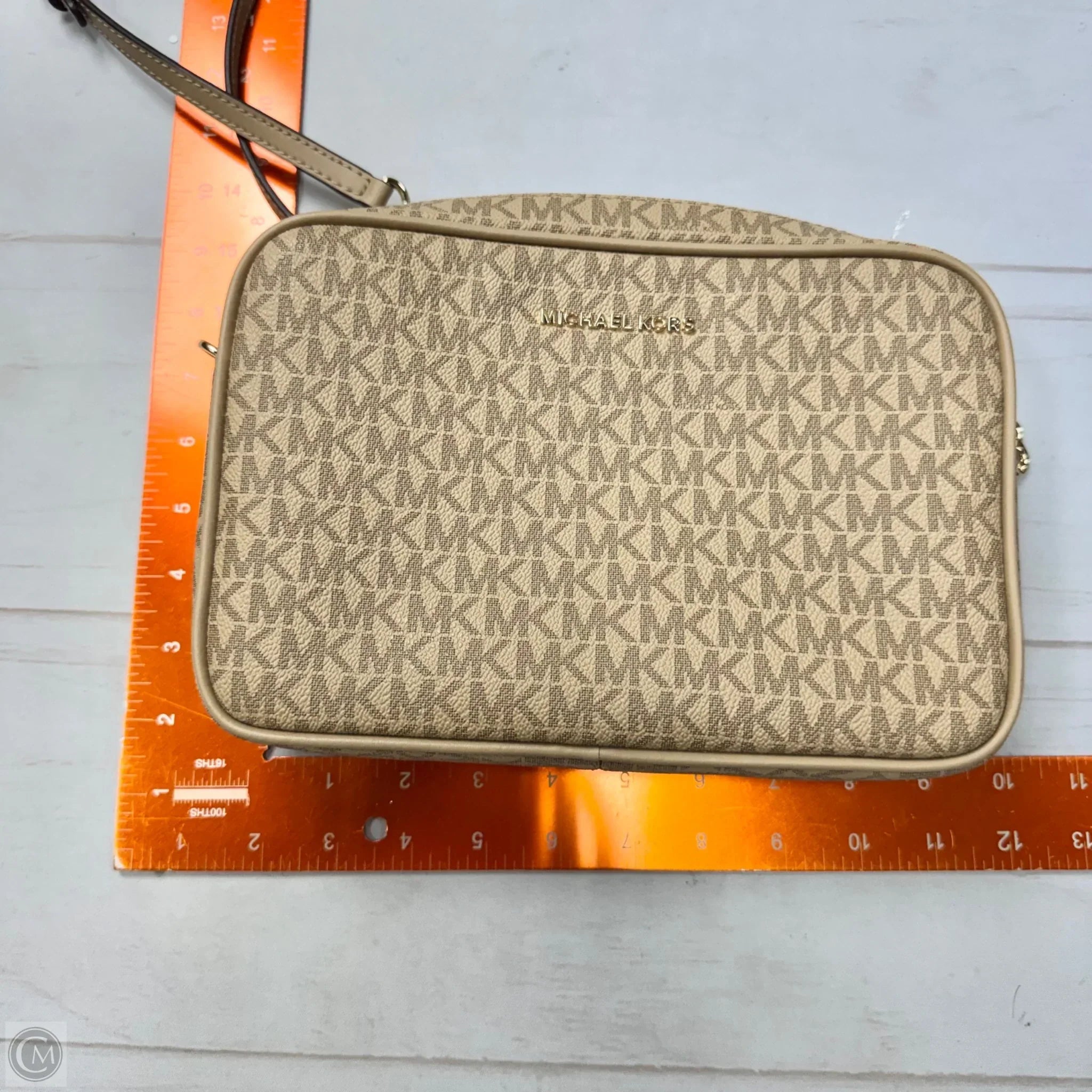 Crossbody Designer By Michael Kors, Size: Medium