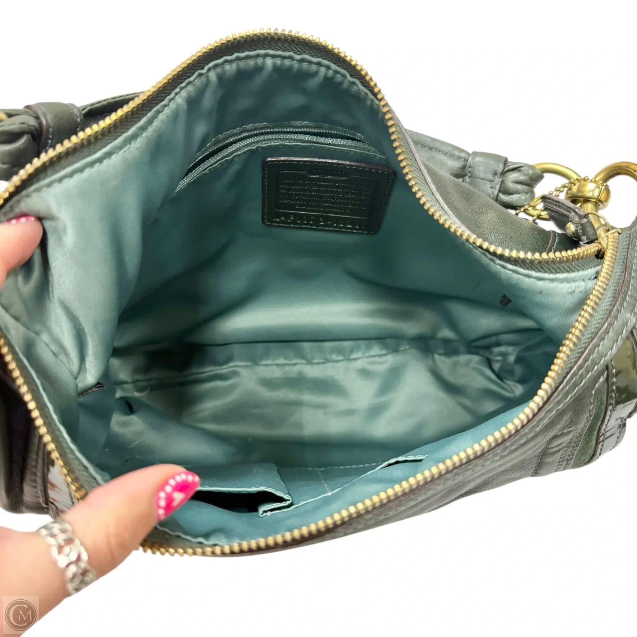 Handbag Designer By Coach, Size: Medium