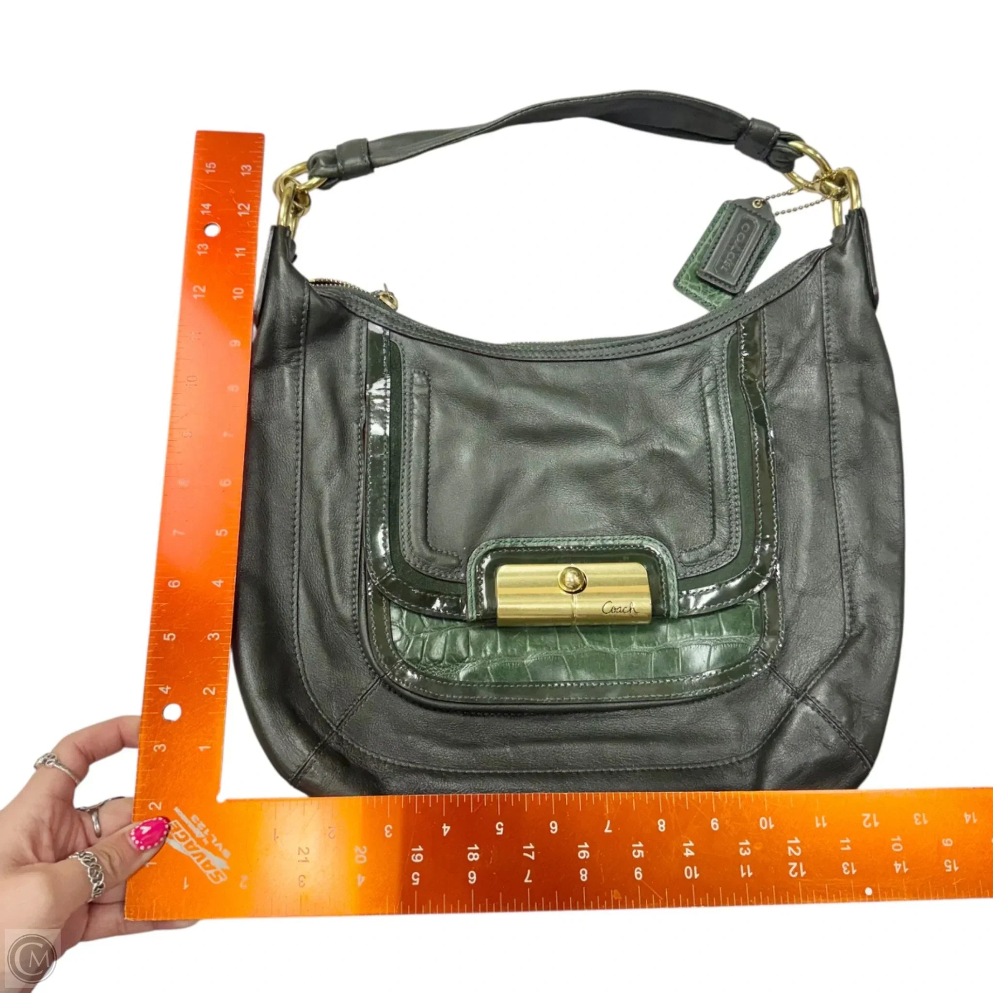 Handbag Designer By Coach, Size: Medium