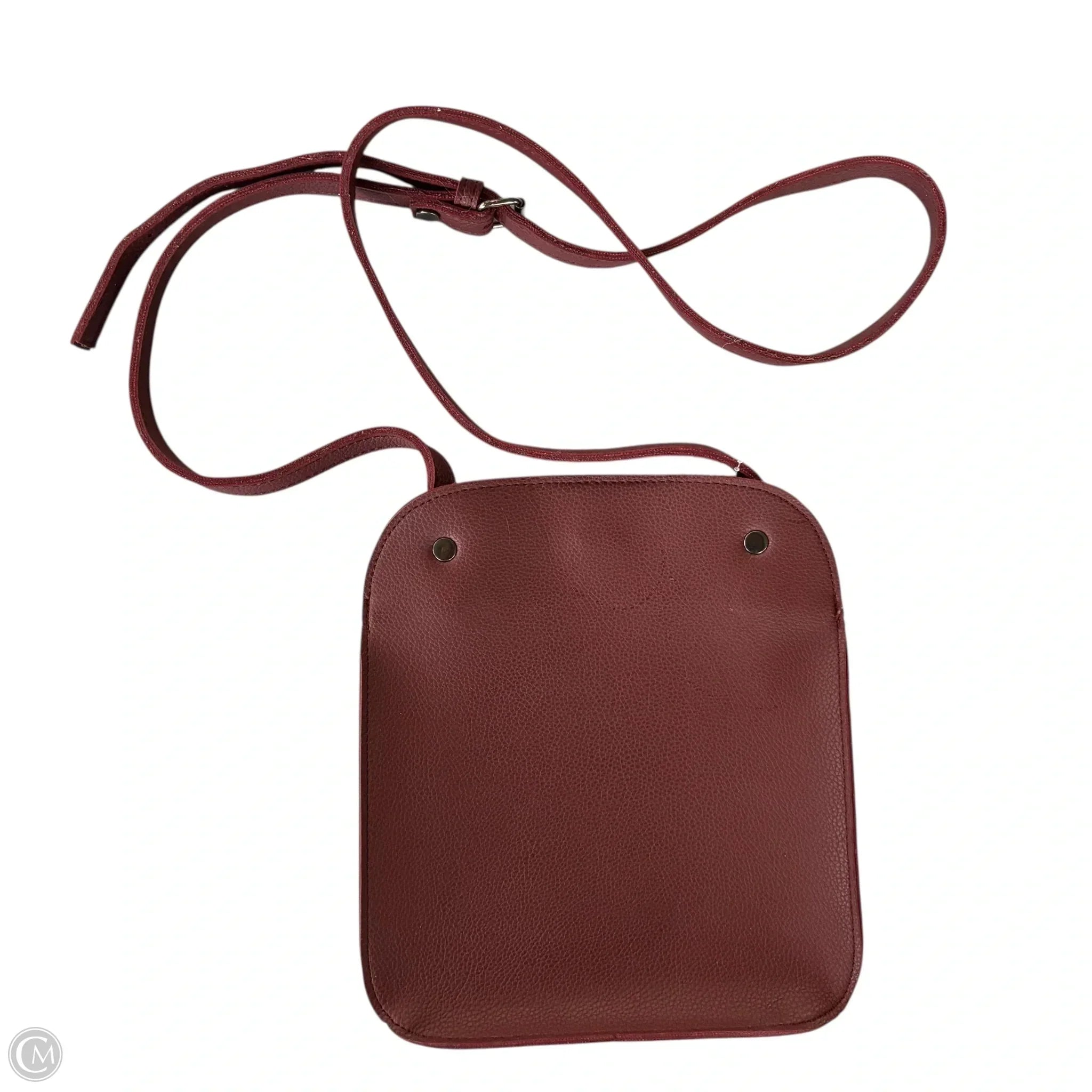Crossbody Leather By Alice Martha, Size: Medium